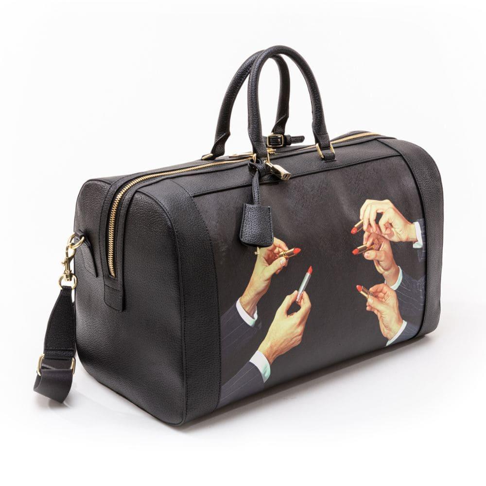 Torba podróżna LIPSTICKS czarny Seletti Eye on Design