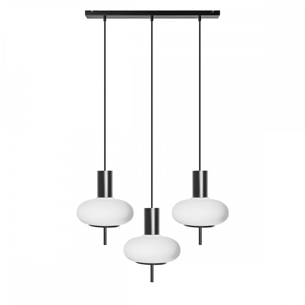 Hanglamp TORNI 3L zwart