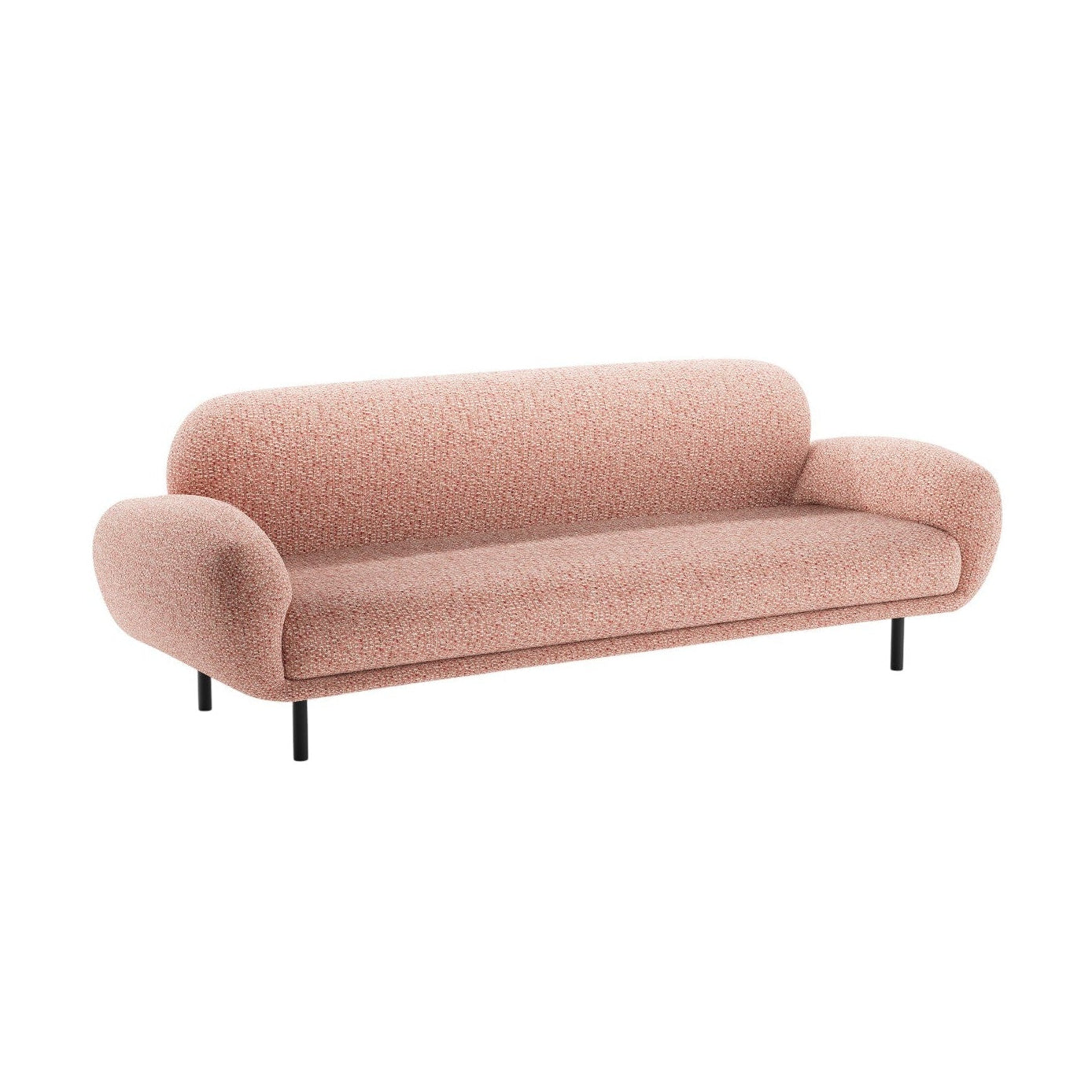 Sofa 3-Sitzer POPPY rosa Chenille