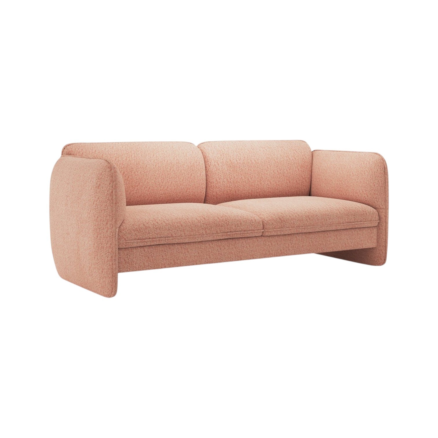 Sofa 3-zits GEORGIA roze chenille