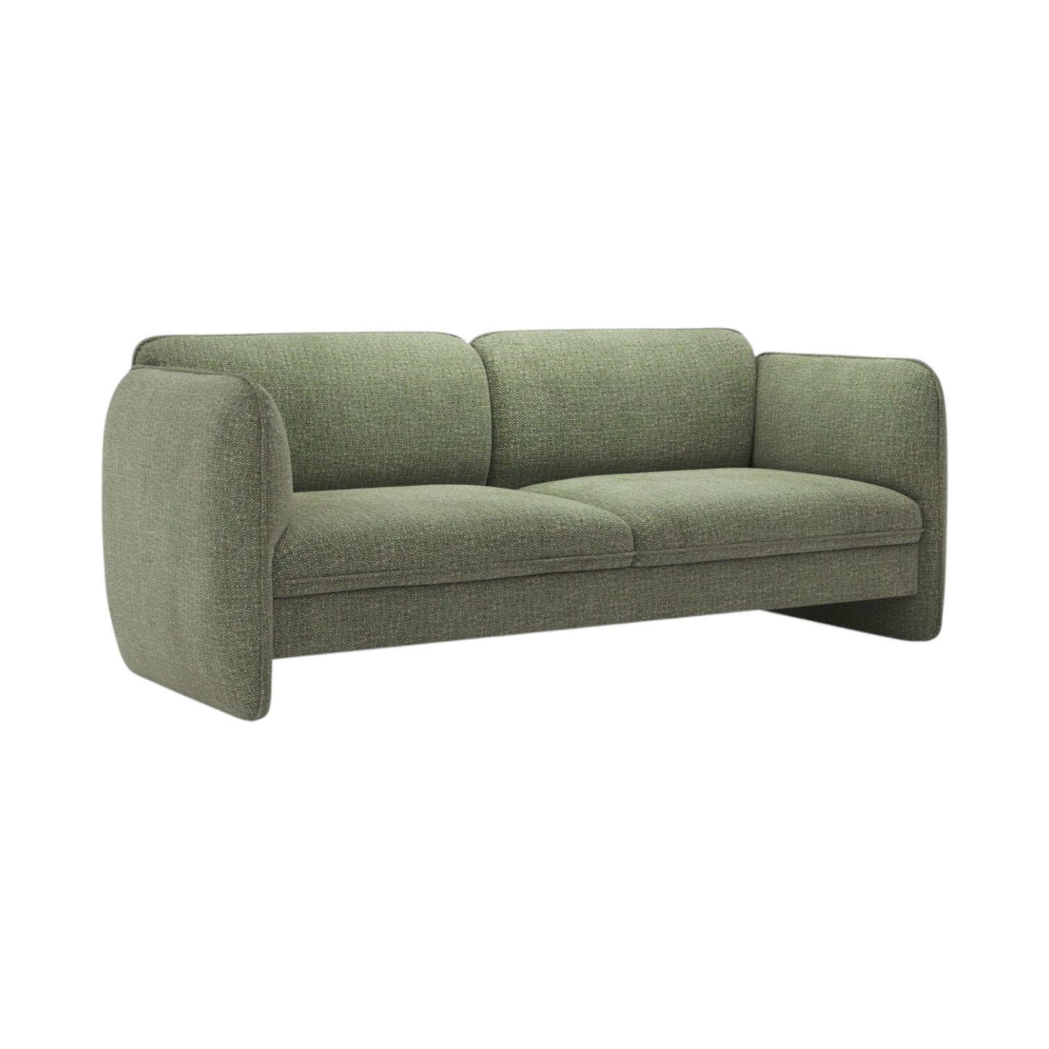 Sofa 3-Sitzer GEORGIA grün Chenille