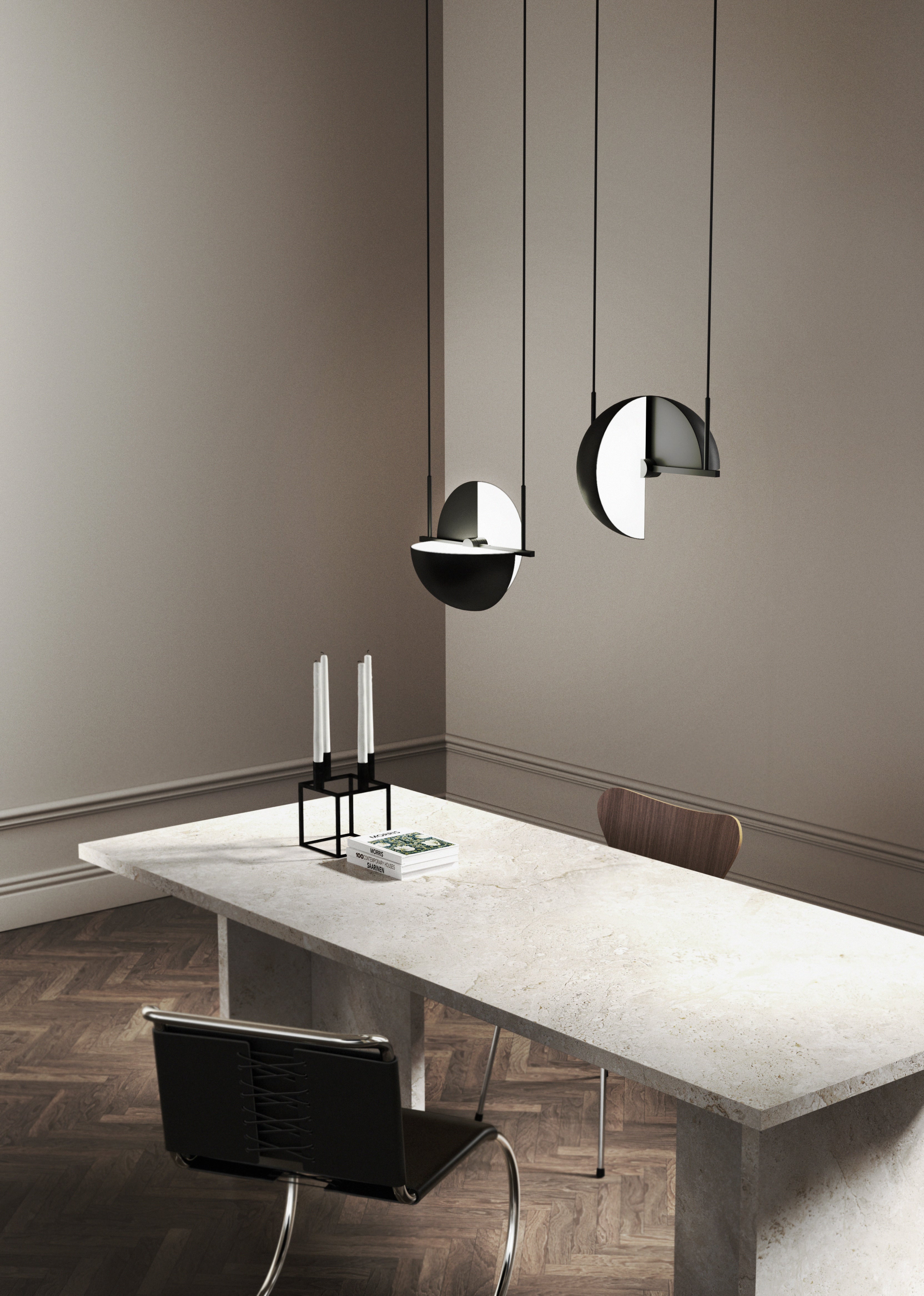 Hanglamp TRAPEZE zwart