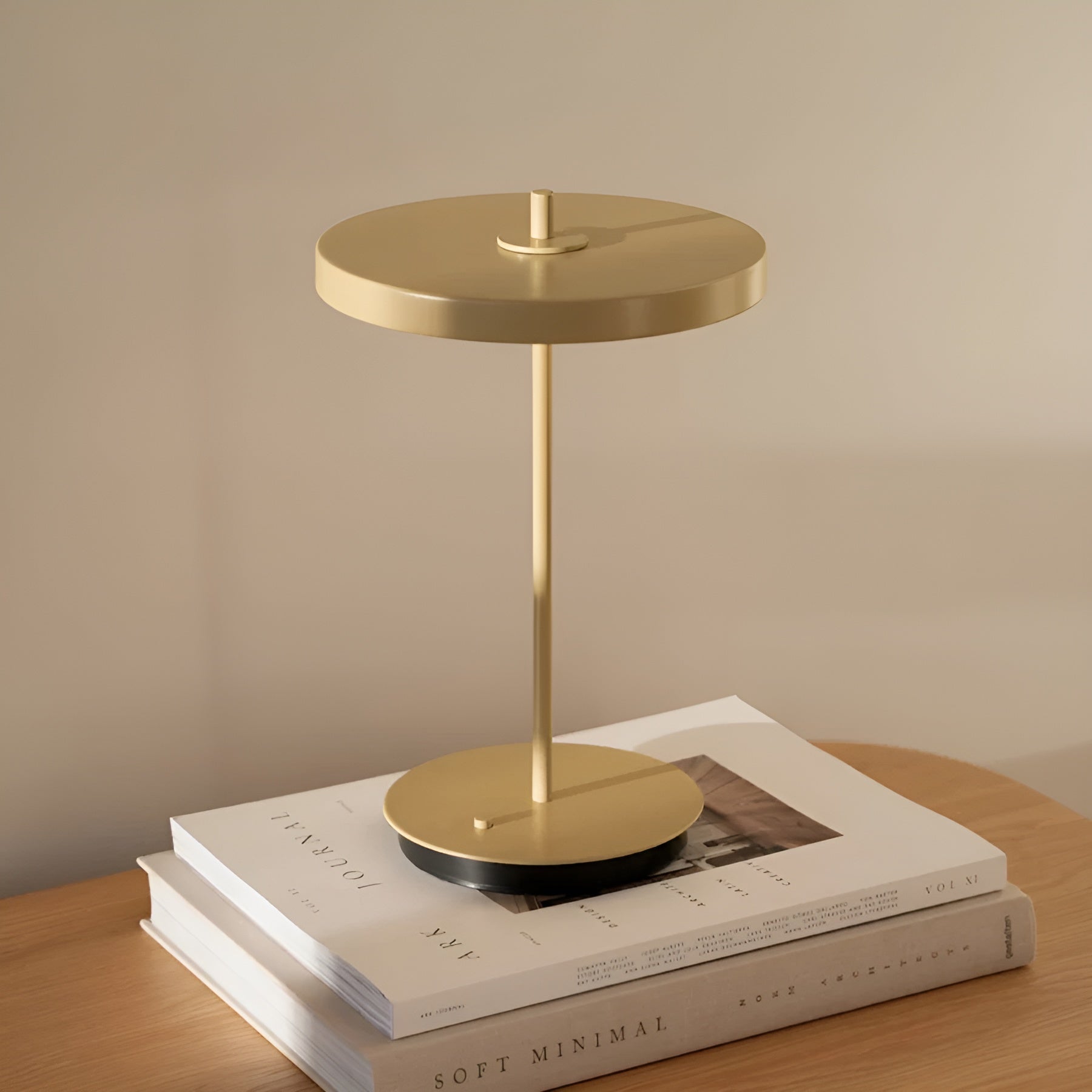 Draagbare lamp ASTERIA MOVE MONOCHROME crème