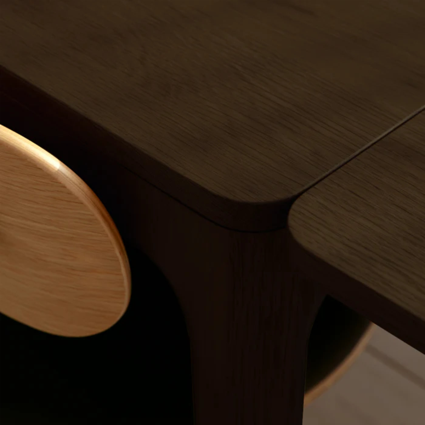 Ausziehbarer Tisch HEART'N'SOUL dunkle Eiche