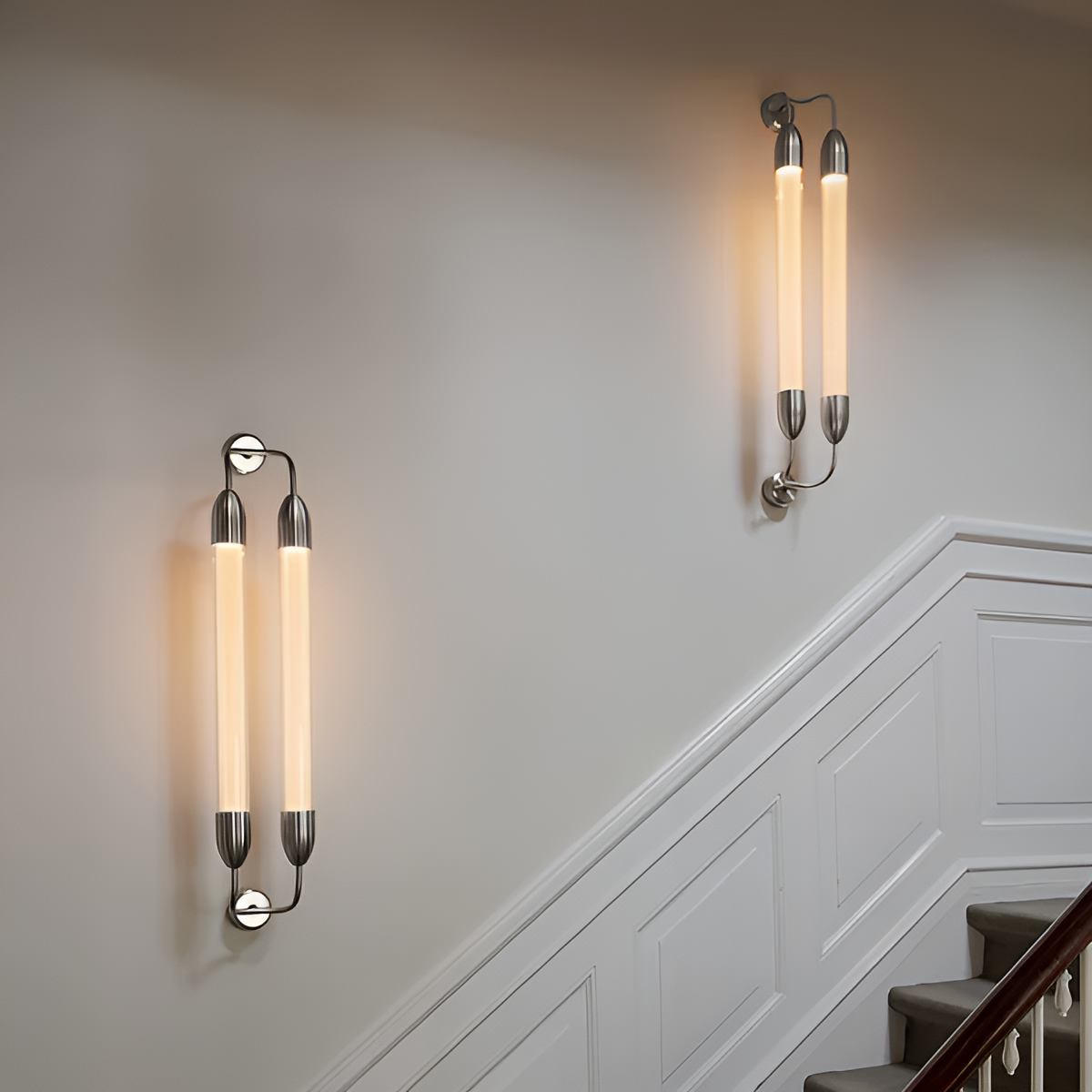 Wandlamp tweepunts LEMON SQUEEZE DOUBLE zilver