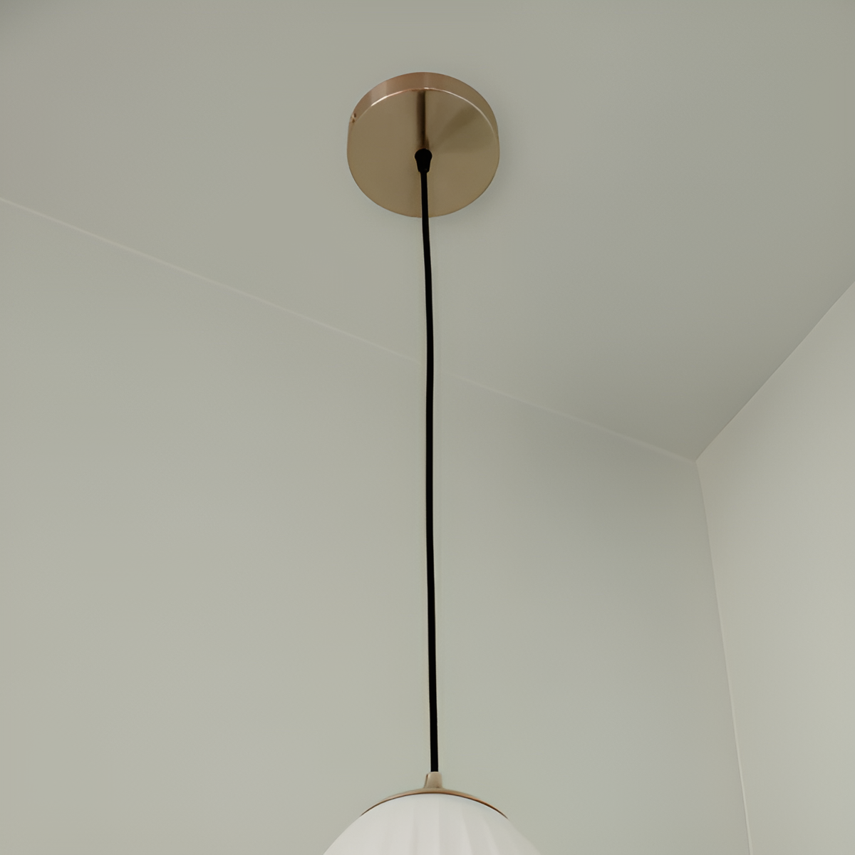 ROSETTE gold pendant lamp fixture