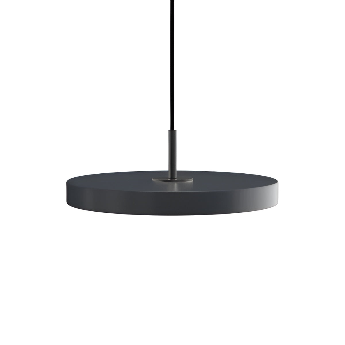 Hanglamp ASTERIA PLUS antraciet met zwarte inzet