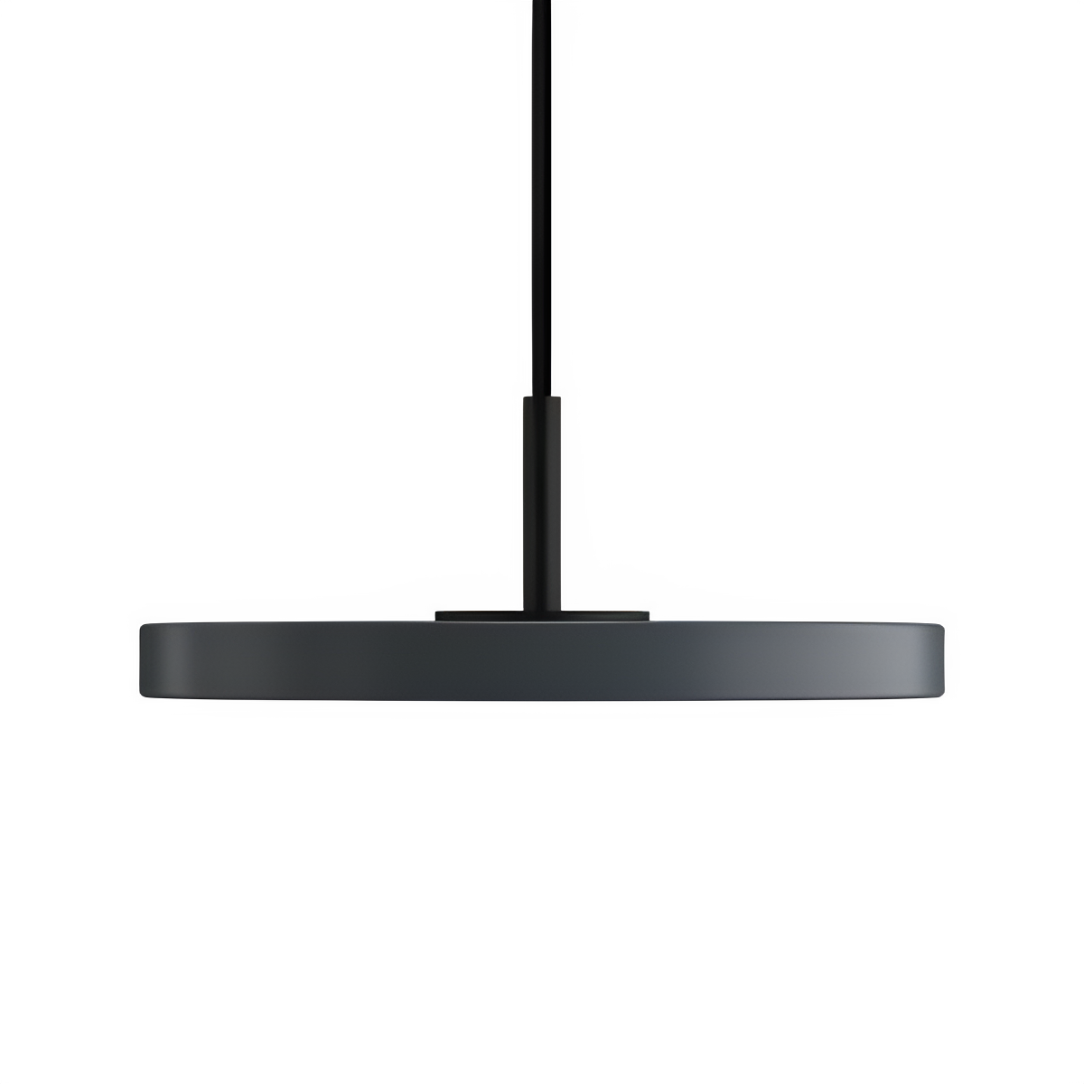 Hanglamp ASTERIA MICRO antraciet met zwarte inzet