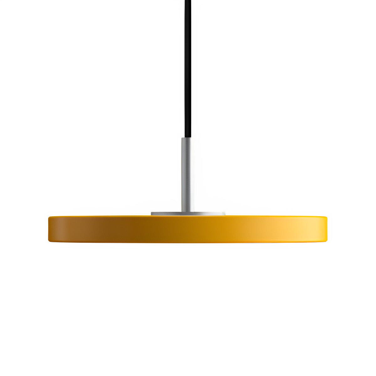 Hanglamp ASTERIA MICRO geel met zilveren inzet