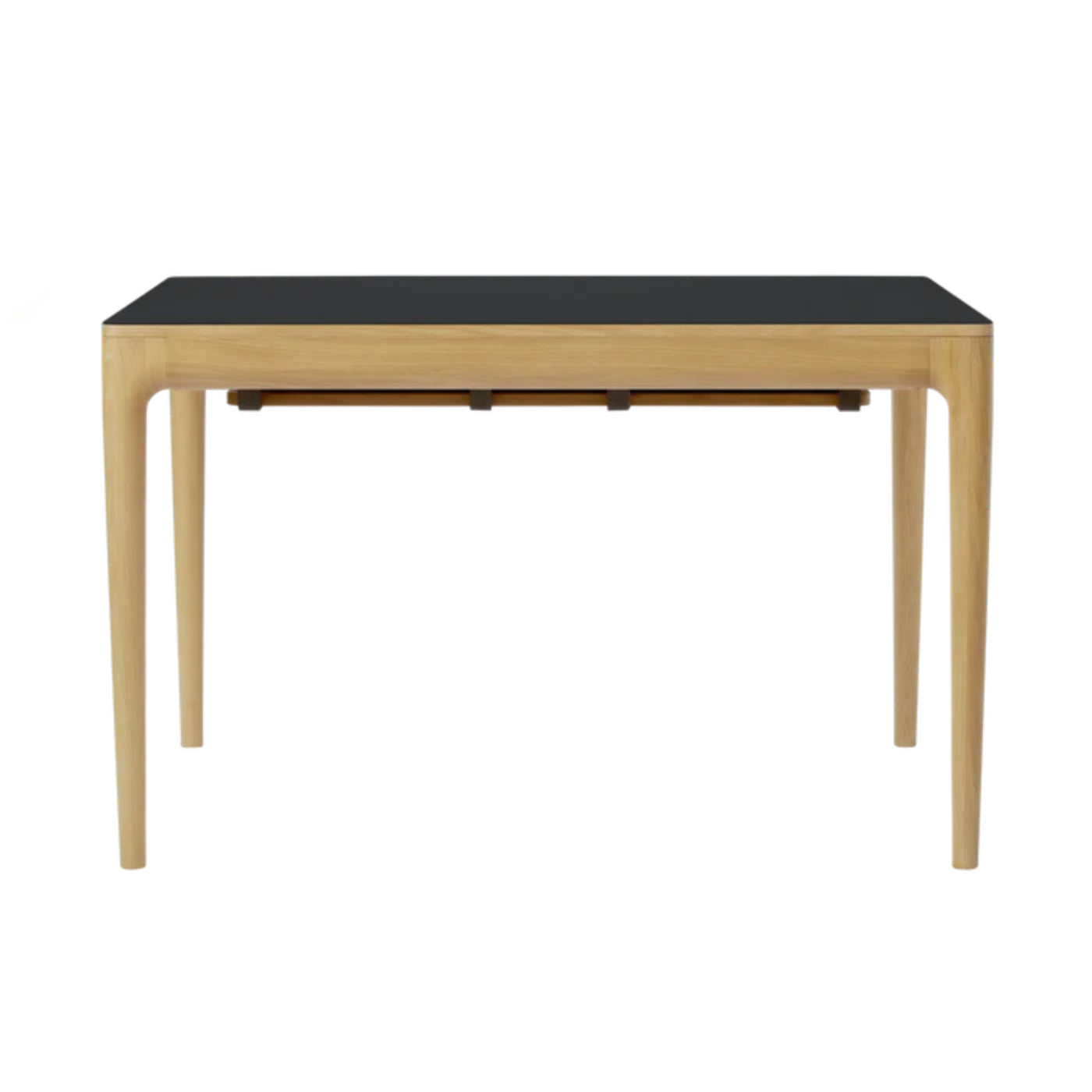 HEART'N'SOUL black extendable table with oak base
