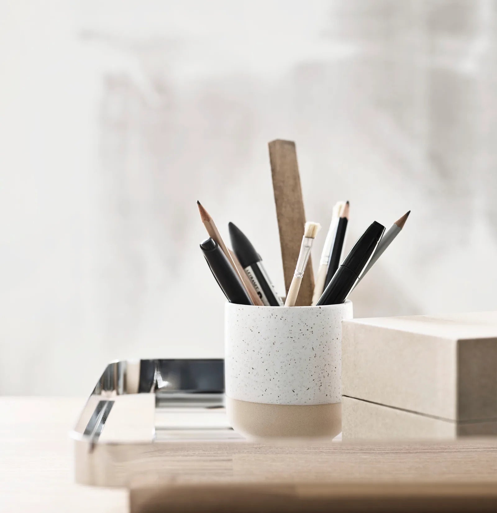 UNIO TACA MATTE SCHWARZE STAEL