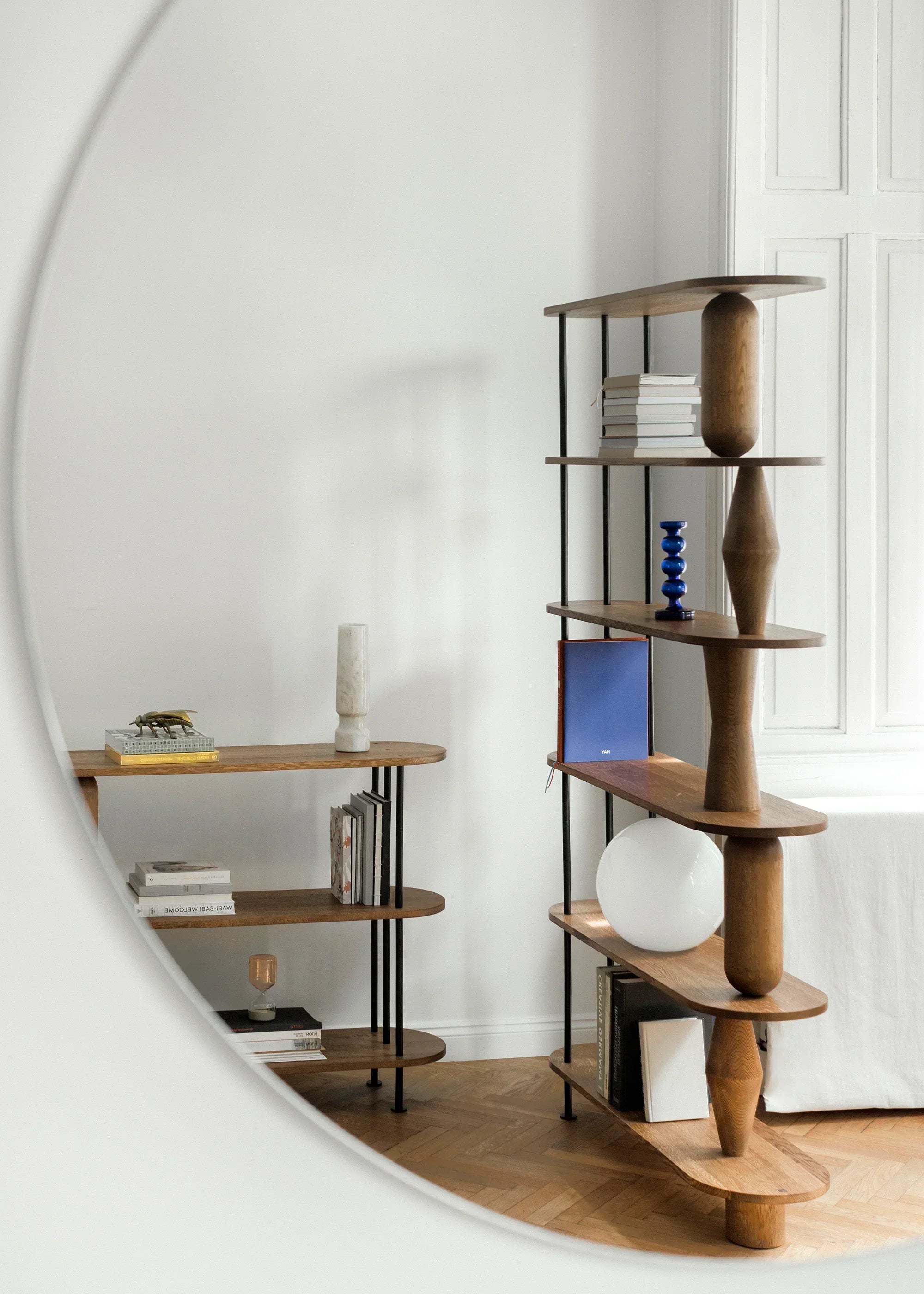 VAZOO rek zwart eikenhout