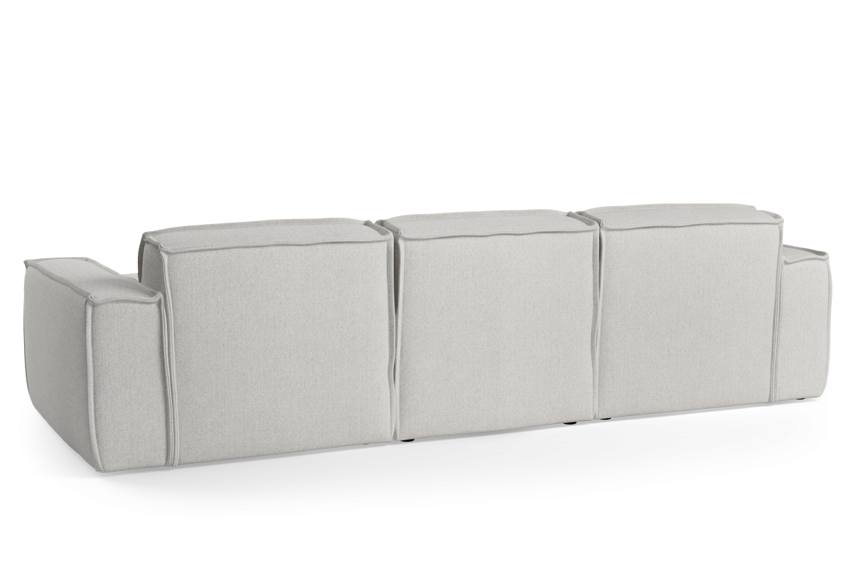 Modularer 3,5-sitziger rechter LUMO Polstersofa