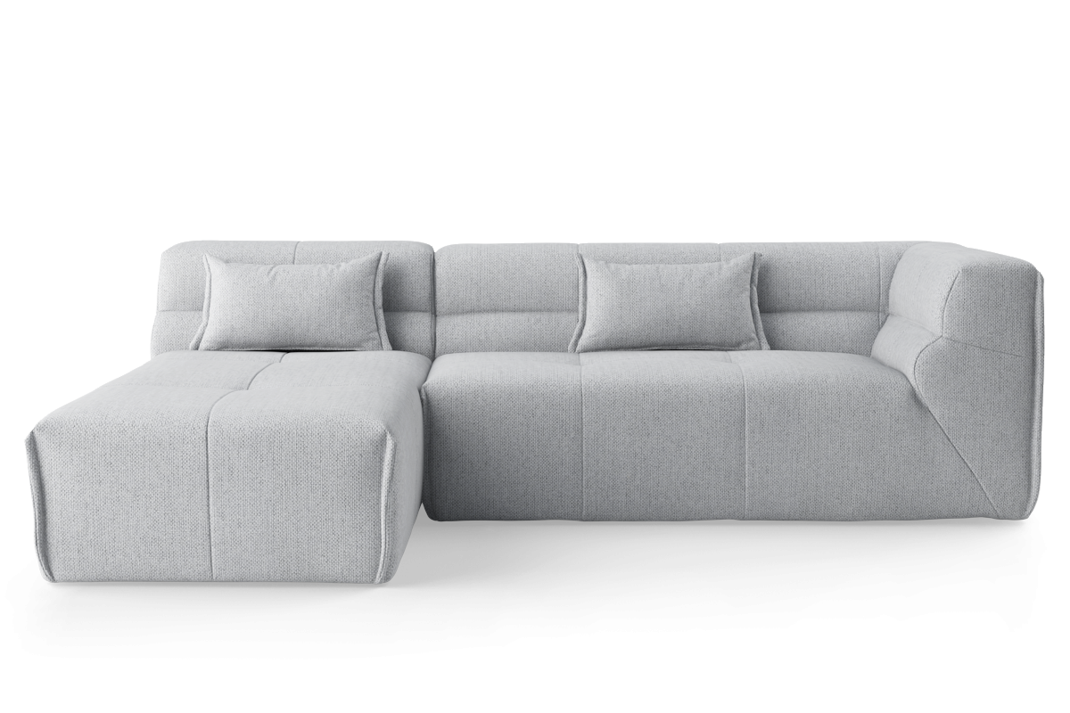Modularer 4-Sitzer-Ecksofa links PIERO gepolstert