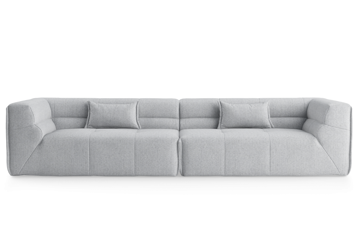 4-Person Modular Sofa PIERO Upholstered