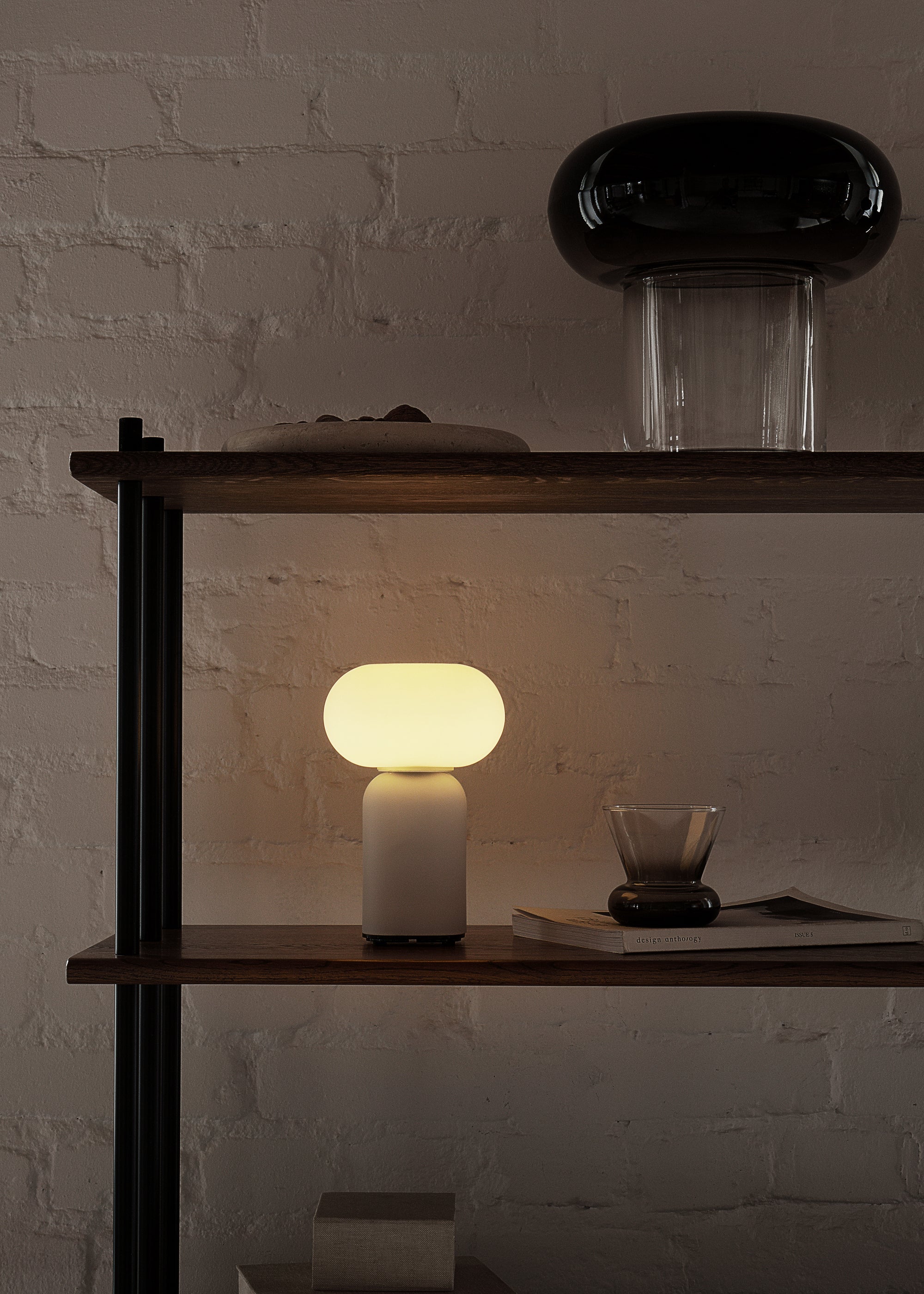 Tragbare Lampe VELIS weiß