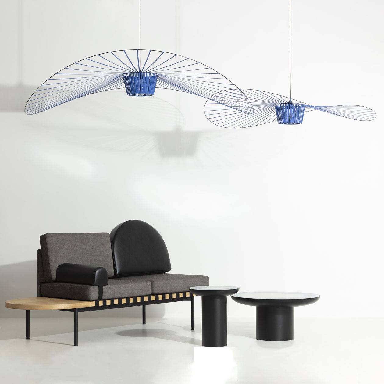 Lampa wisząca VERTIGO niebieski – Petite Friture