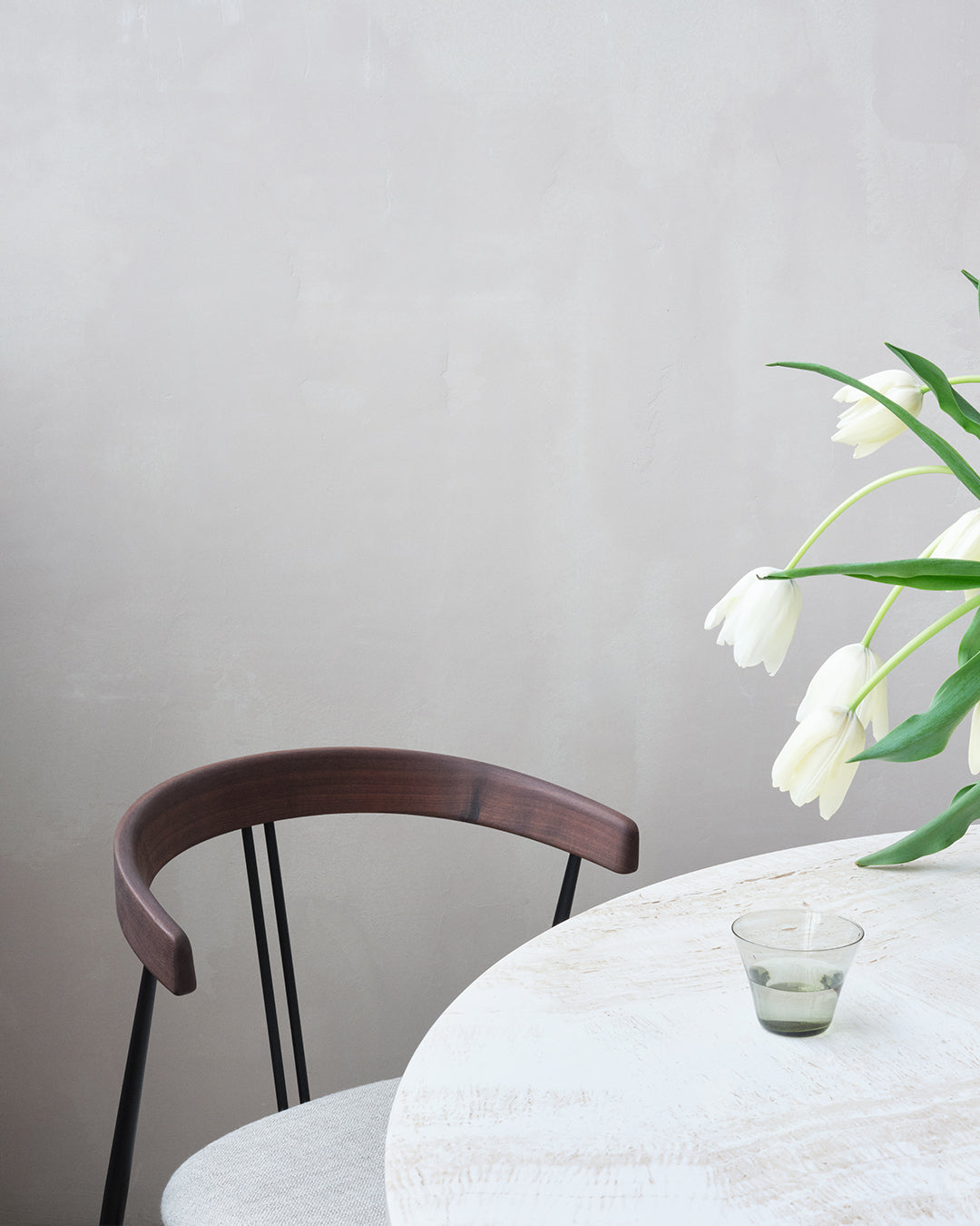 Polsterstuhl VIOLIN aus Eichenholz