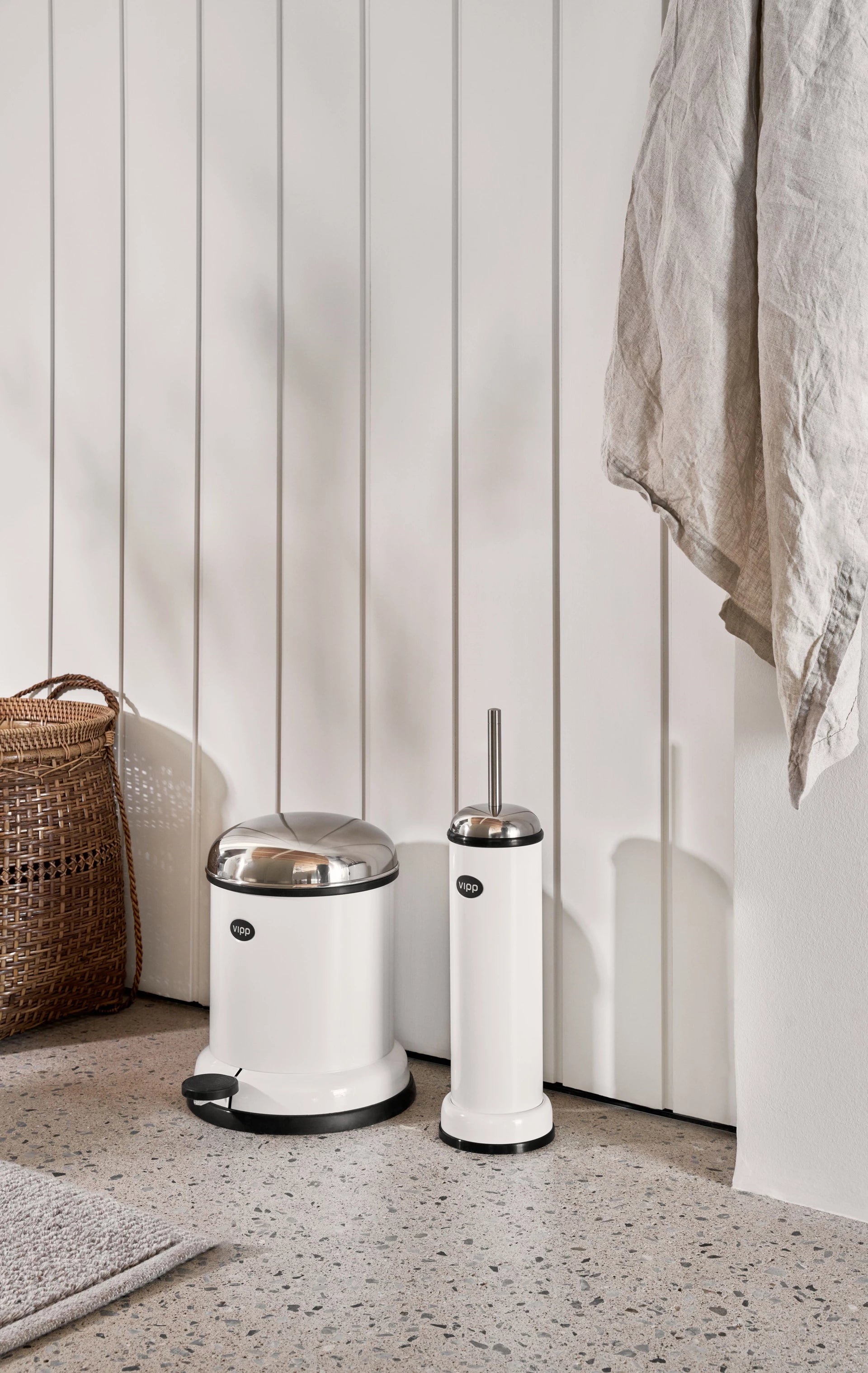 Kosz na śmieci PEDAL BIN weiß