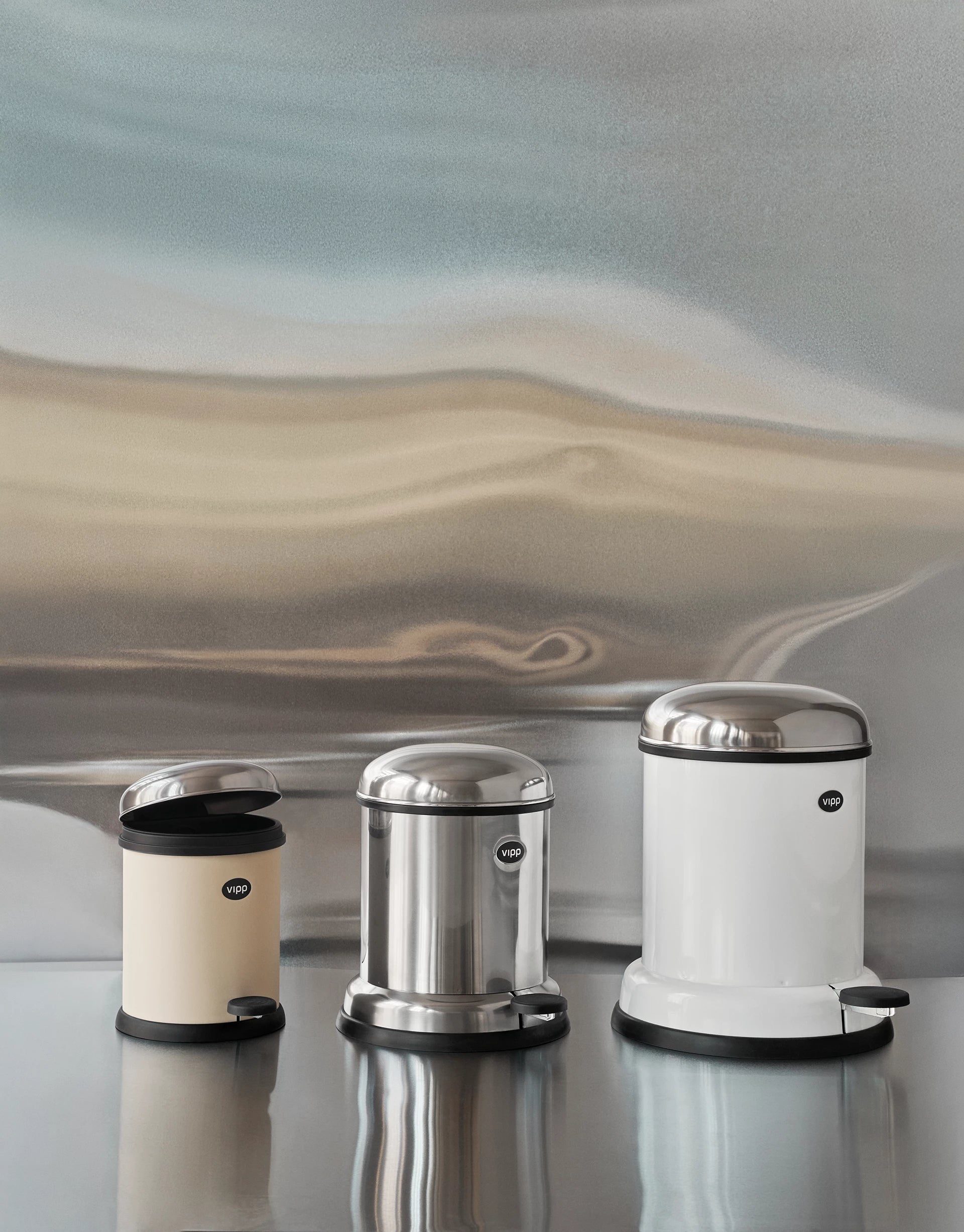 Kosz na śmieci PEDAL BIN weiß