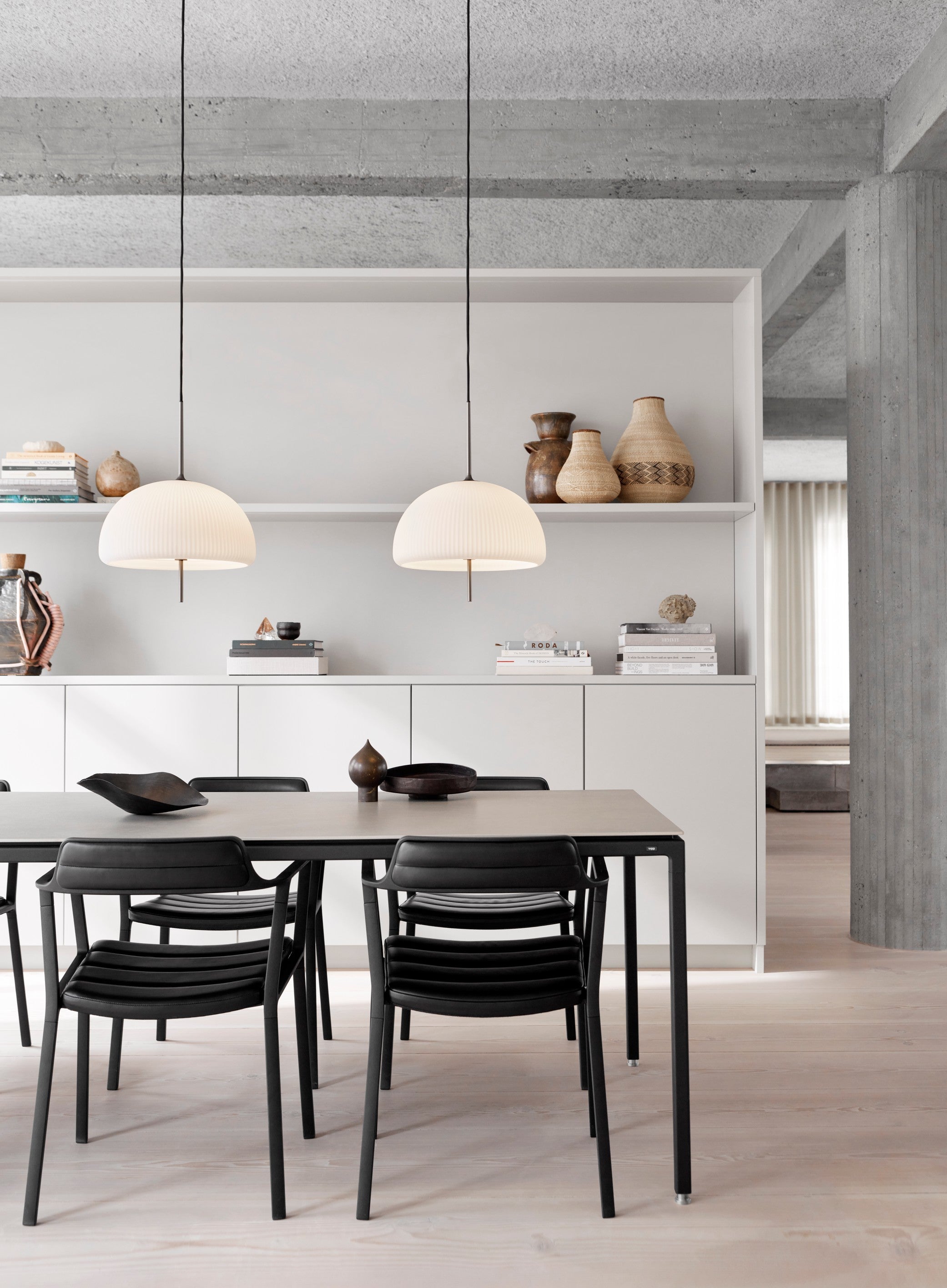 Hanglamp SCULPTURE witte kap