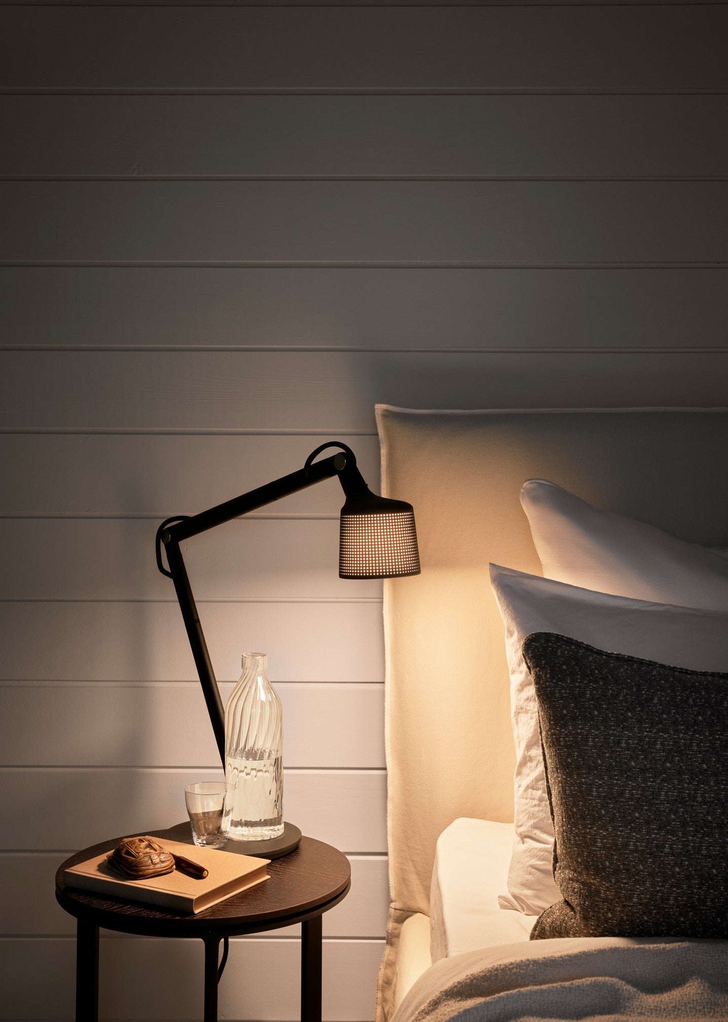 Schreibtischlampe 521 schwarz Metall