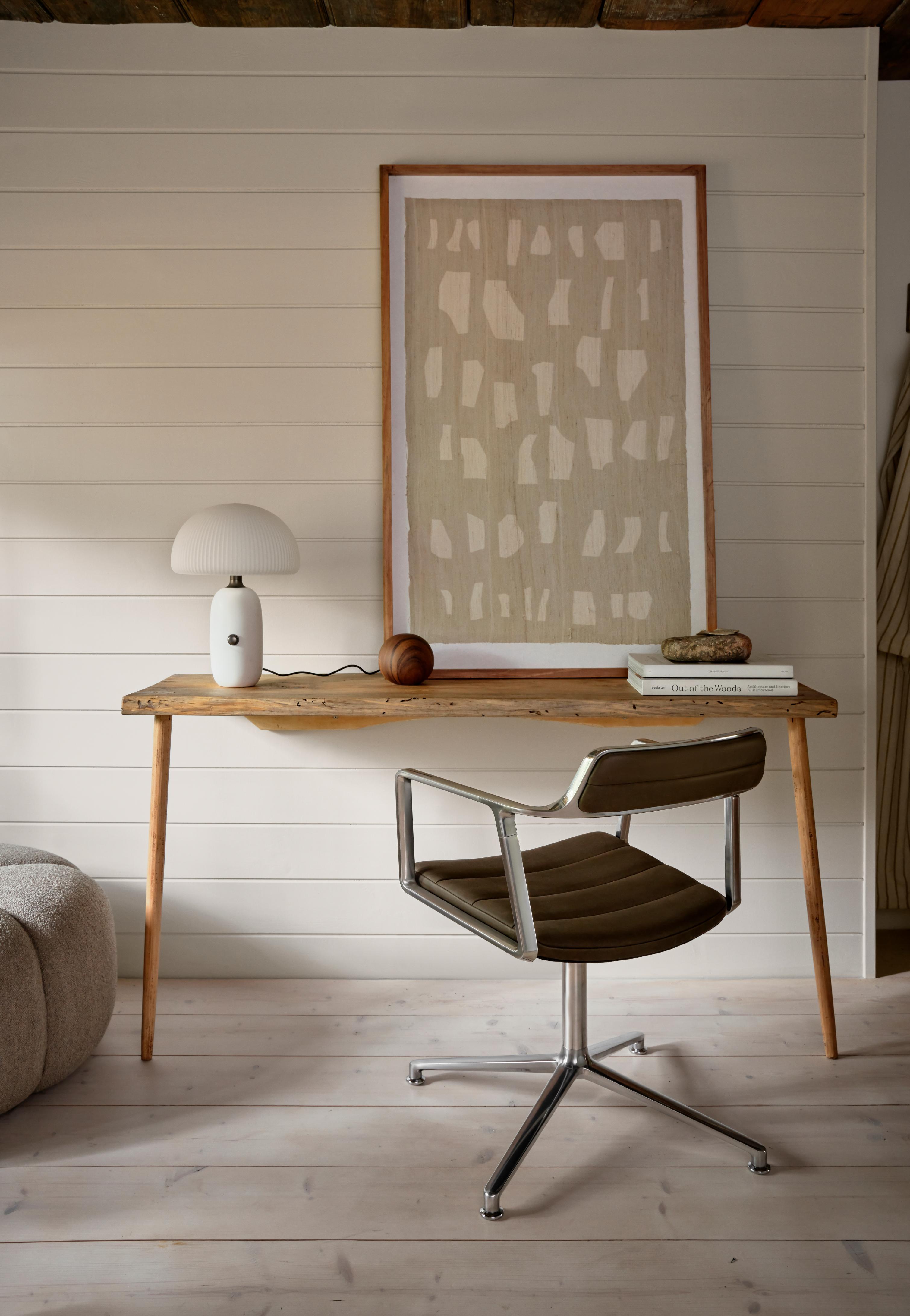 Tafellamp SCULPTURE wit marmer