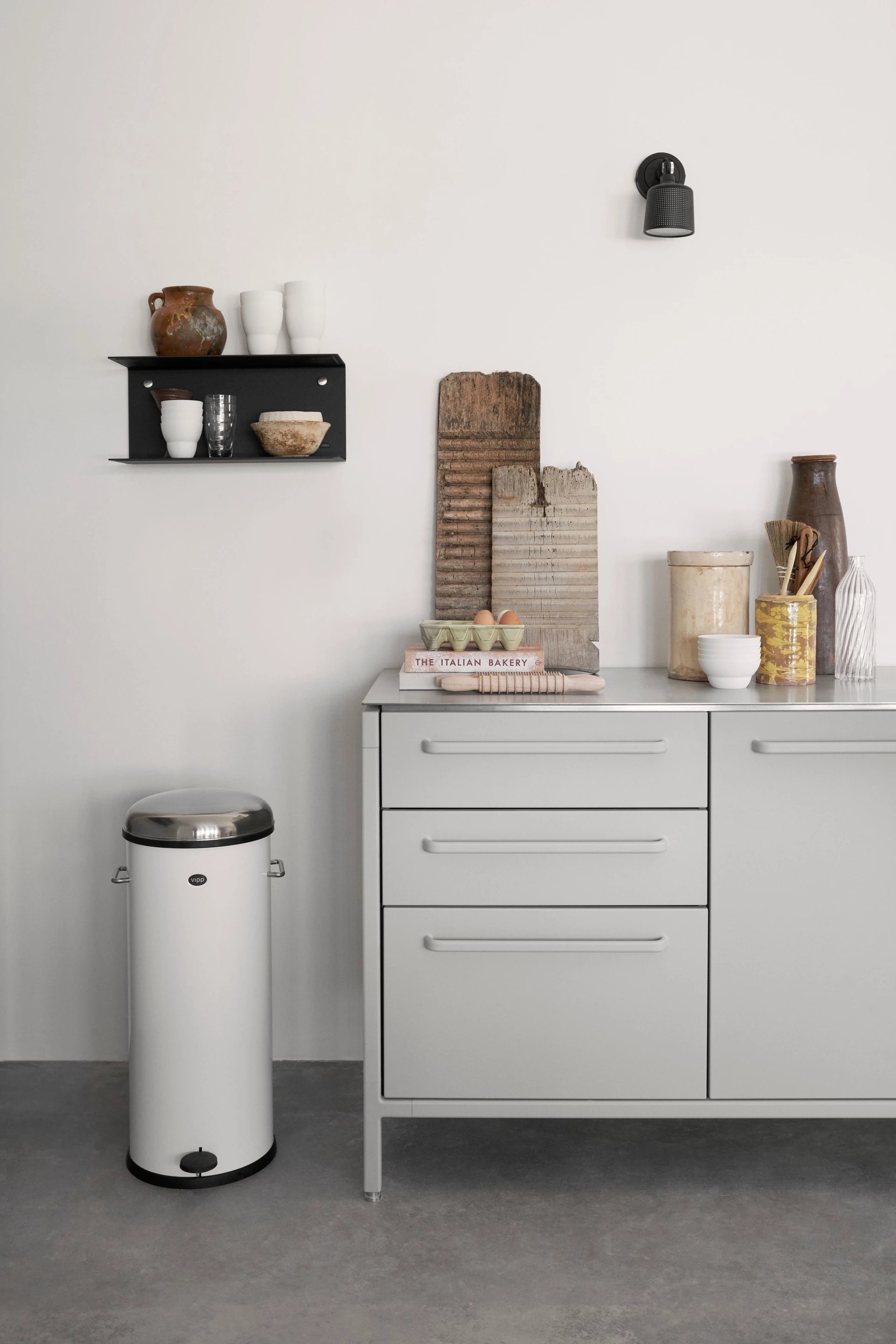 Kosz na śmieci PEDAL BIN weiß