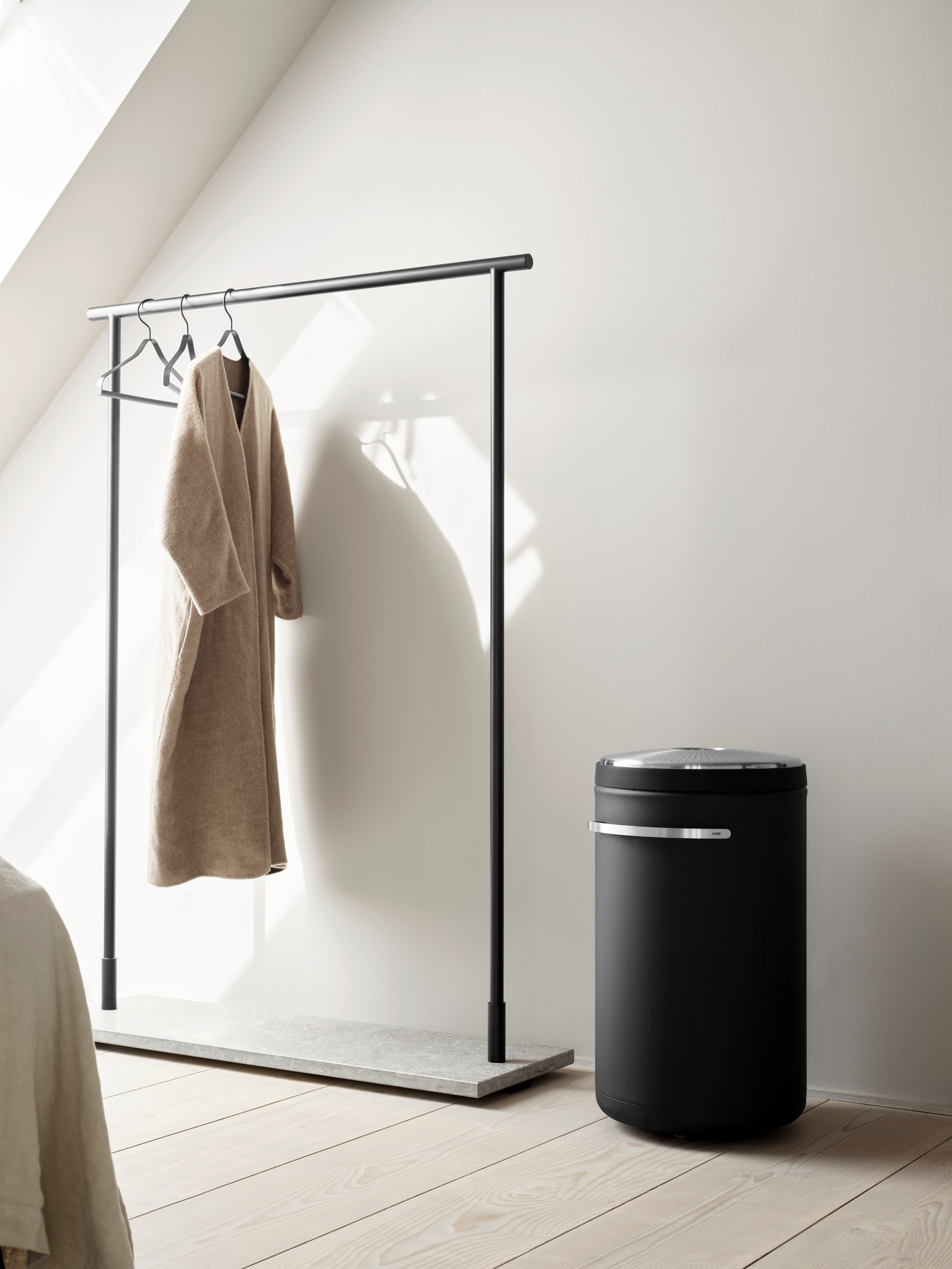 VIPP zwarte wasmand