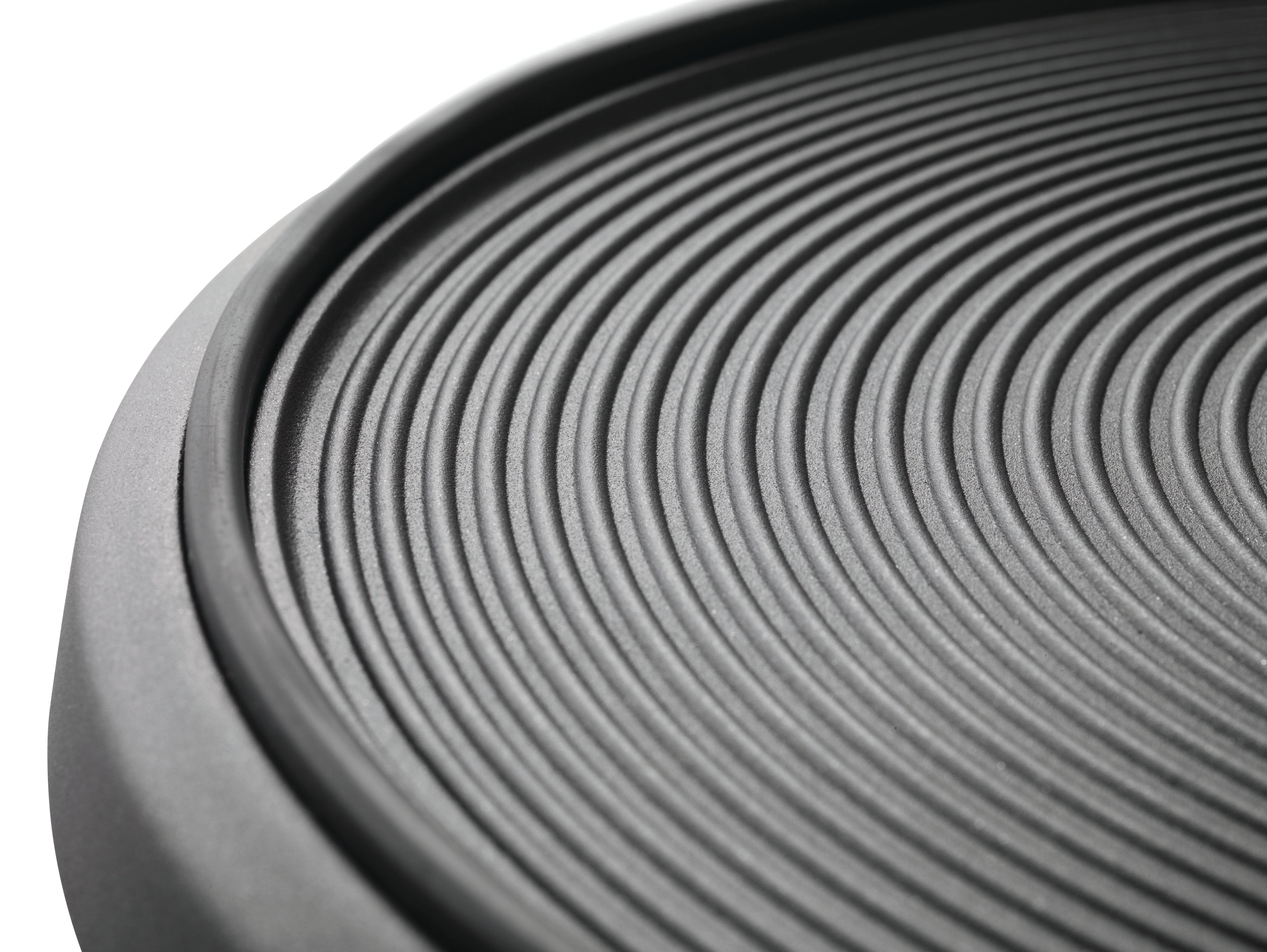 VIPP Black Round Tray