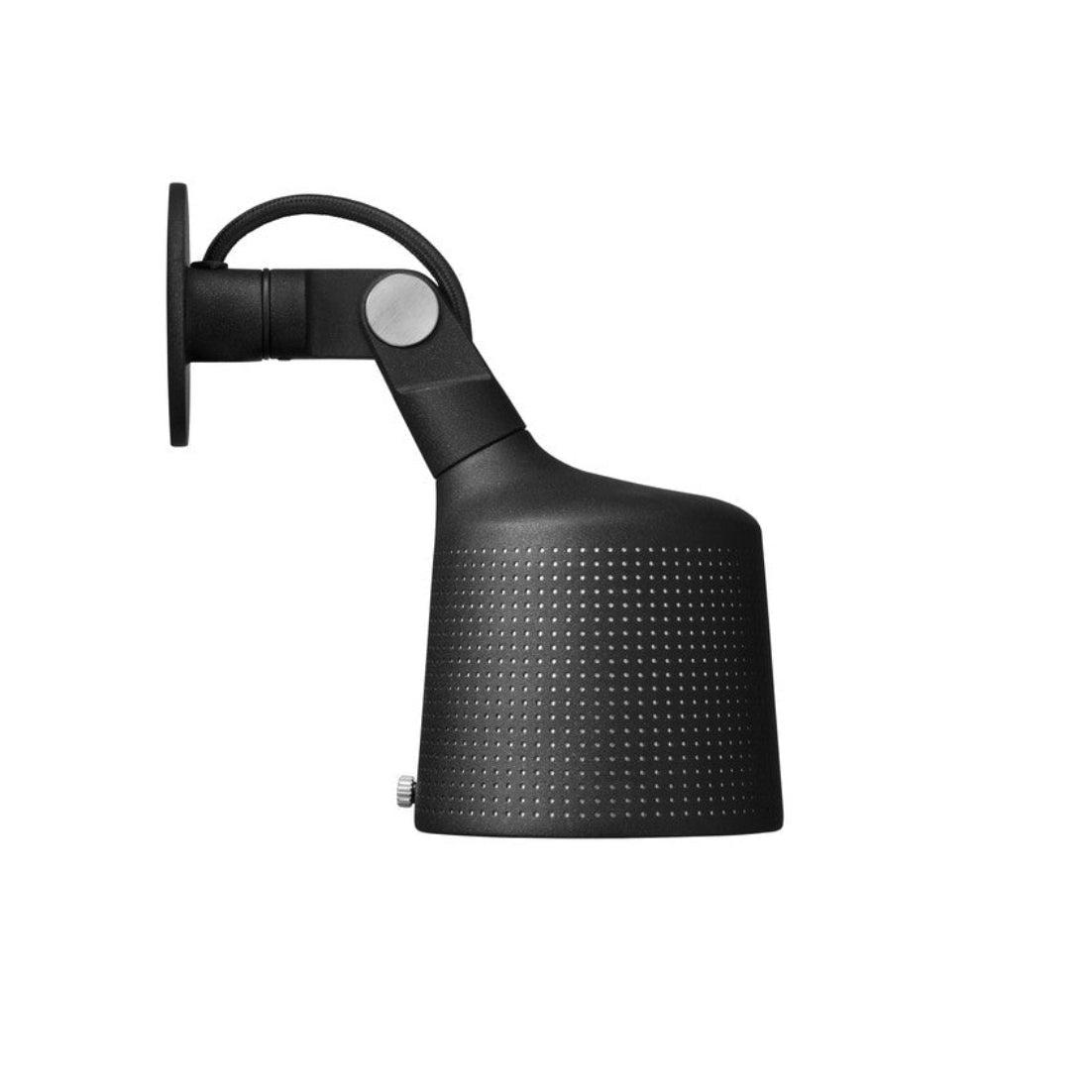 Wandlamp 524 zwart metaal