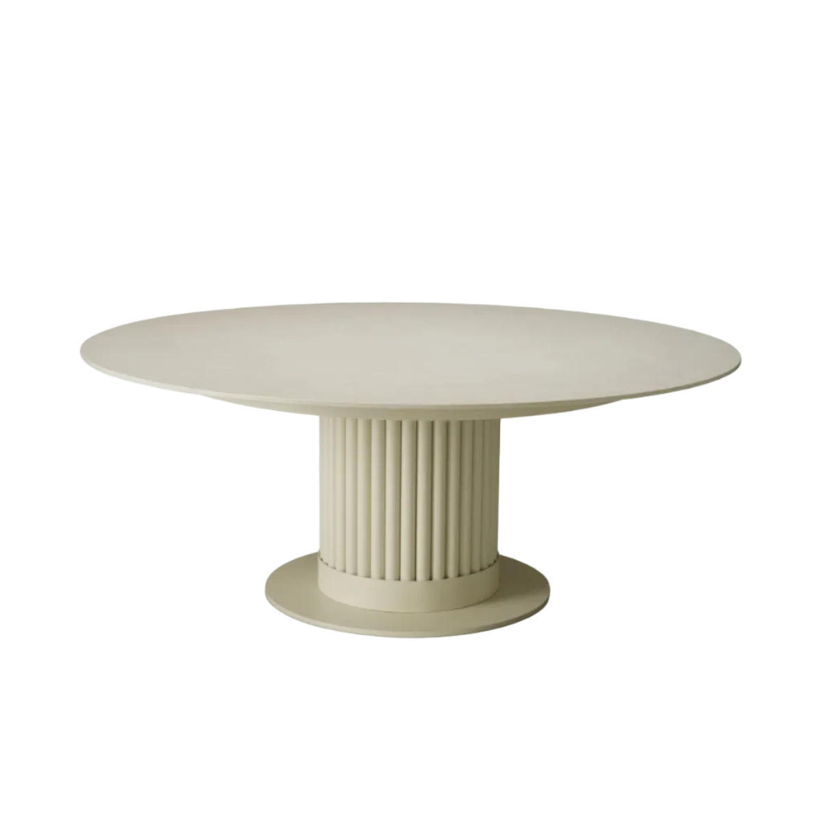 VOLTERRA Outdoor Coffee Table Cream Ceramic