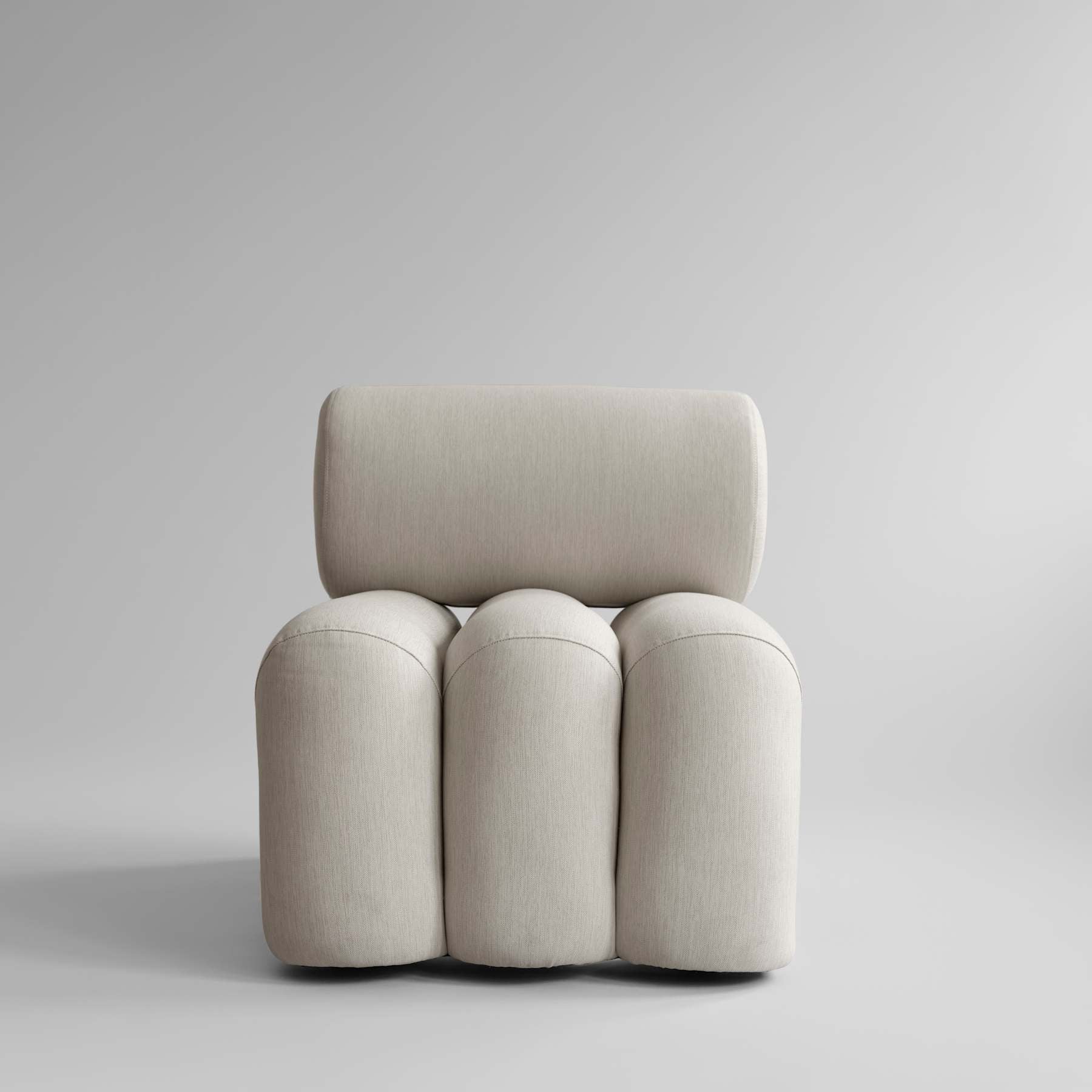 Foku -Sessel warmes Grau