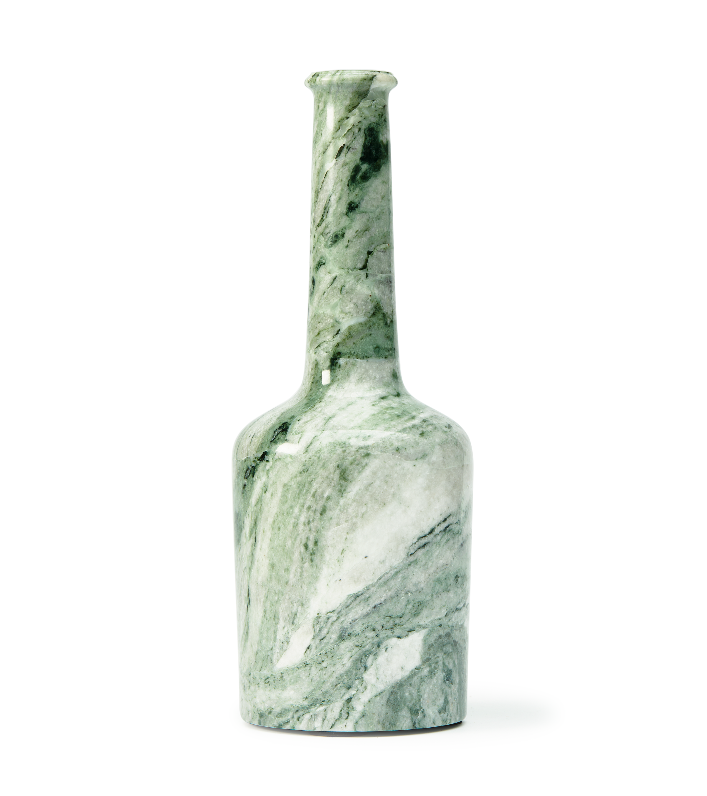 HERITAGE WHISKEY Candle Holder Dark Green Marble
