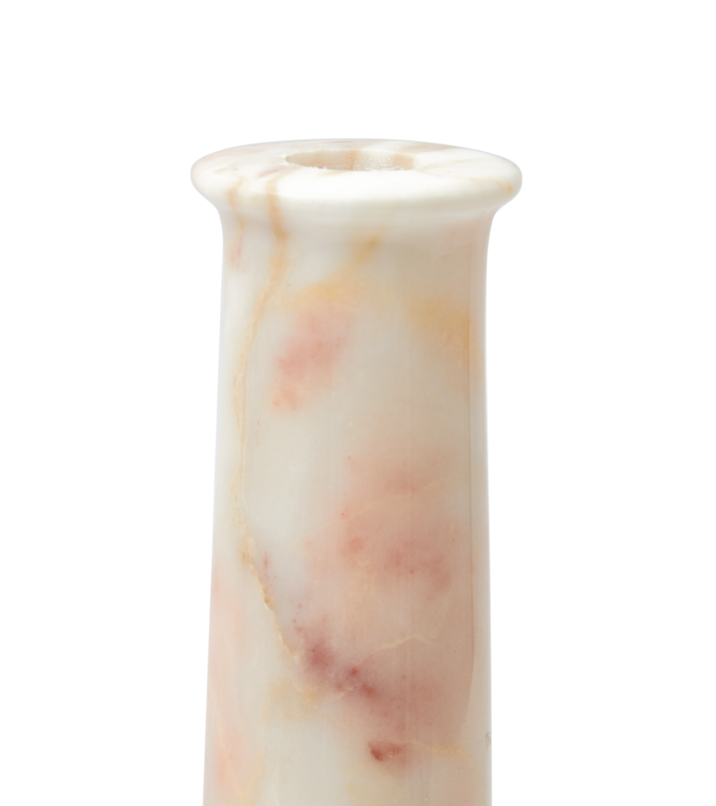 HERITAGE WHISKEY candle holder light pink marble