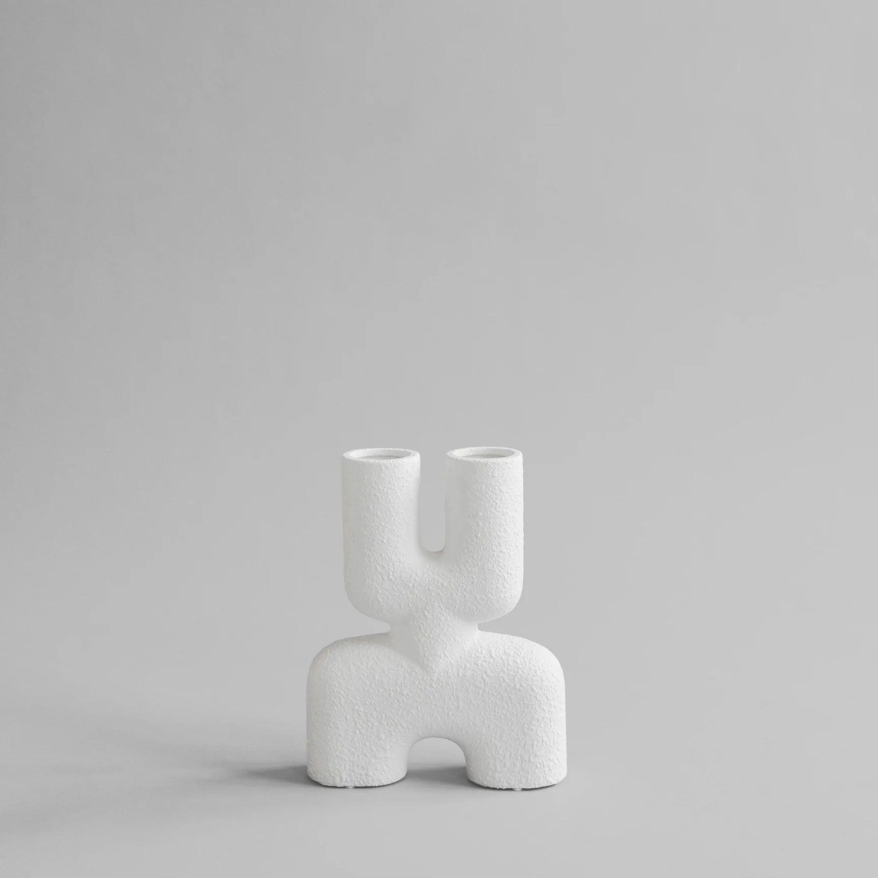 Wazon COBRA DOUBLE BUBBLE biały 101 Copenhagen Eye on Design