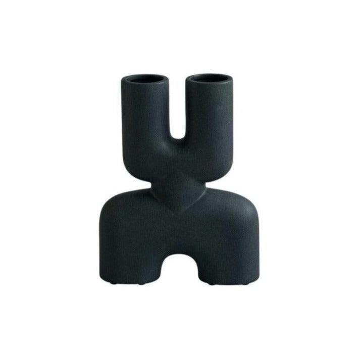 Wazon COBRA DOUBLE czarny 101 Copenhagen S Eye on Design