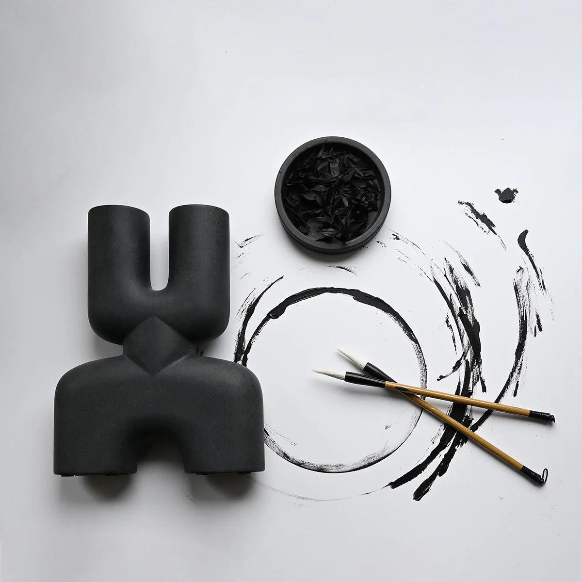 Wazon COBRA DOUBLE czarny 101 Copenhagen Eye on Design