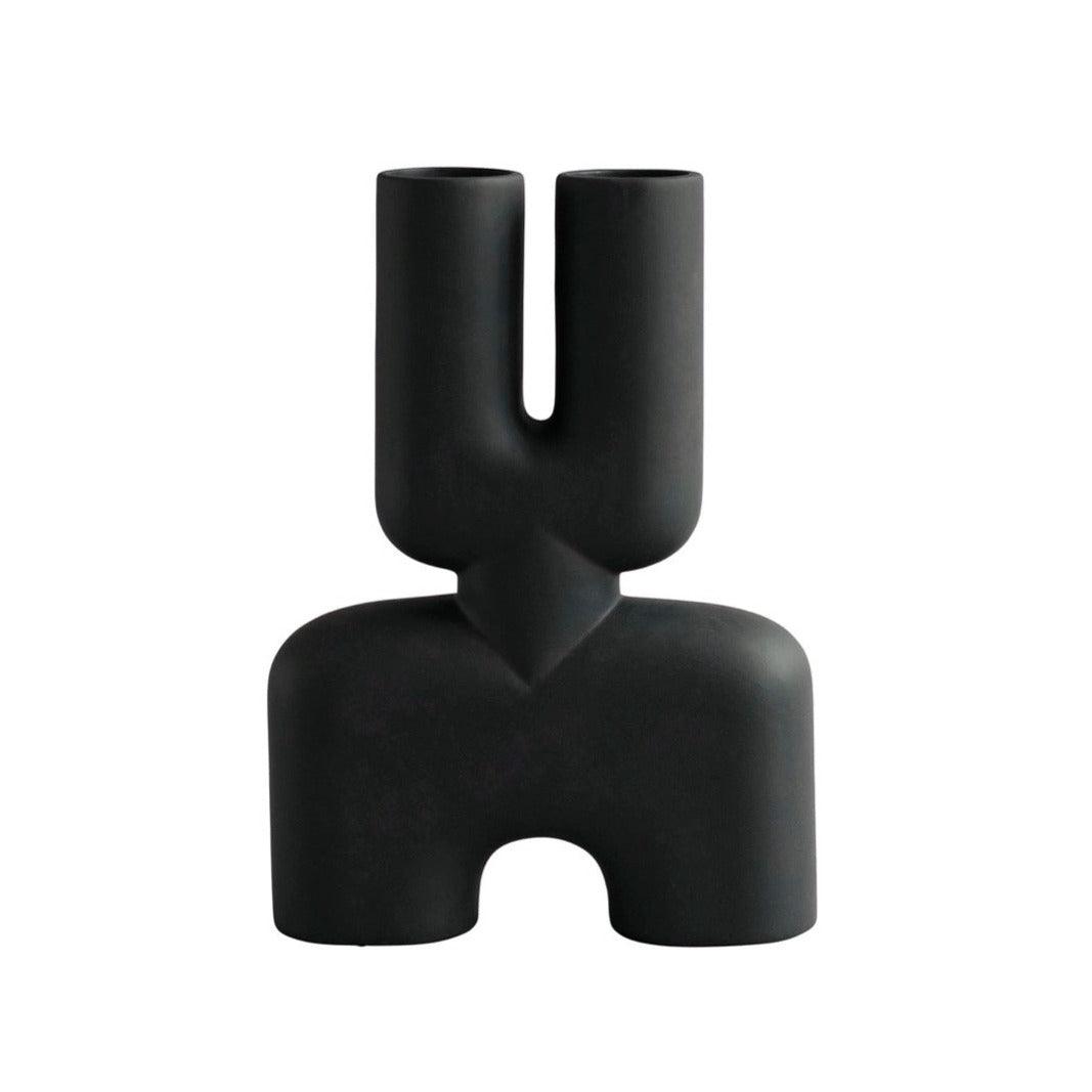 Wazon COBRA DOUBLE czarny 101 Copenhagen M Eye on Design
