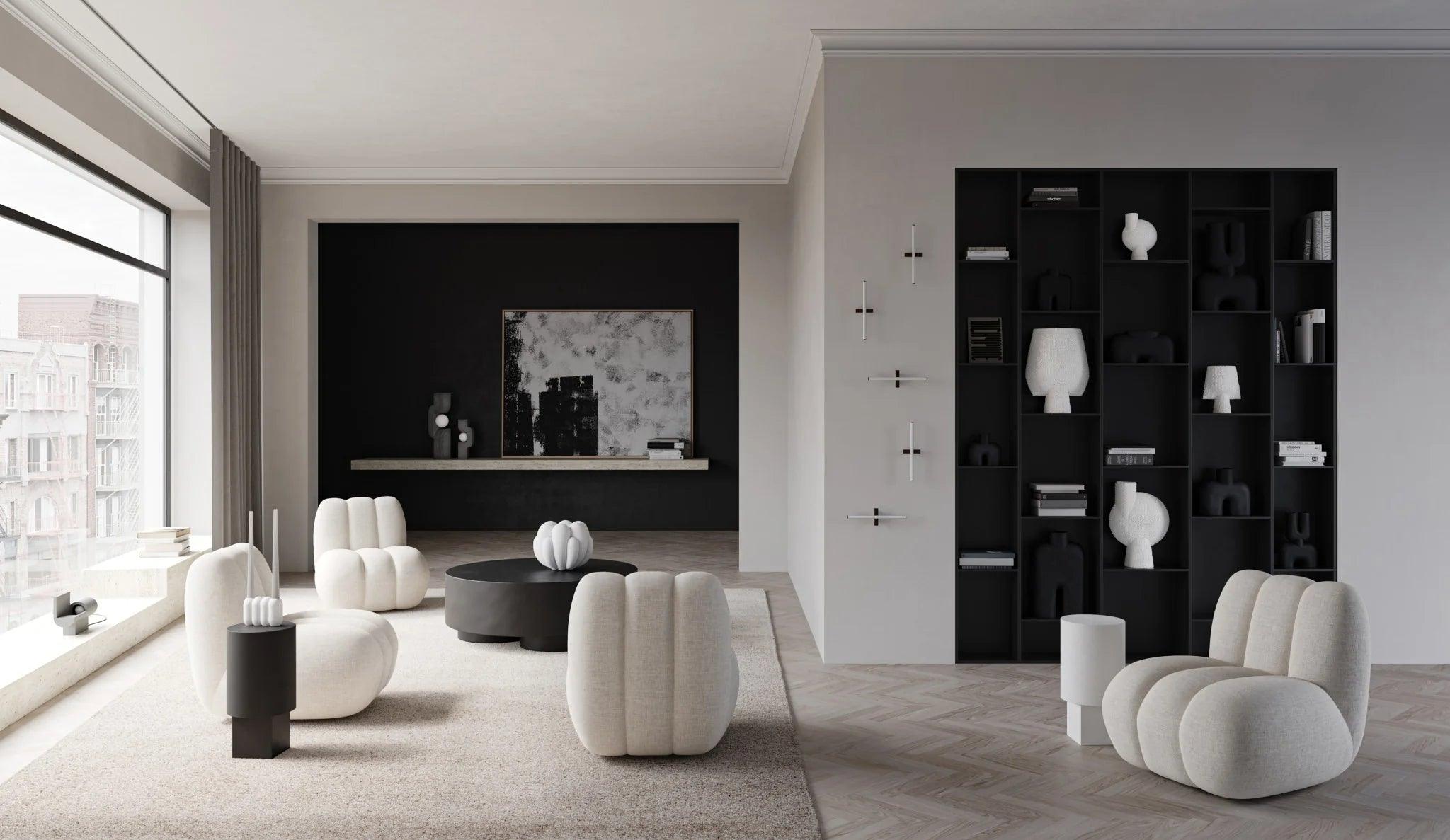 Wazon COBRA FAT czarny 101 Copenhagen Eye on Design