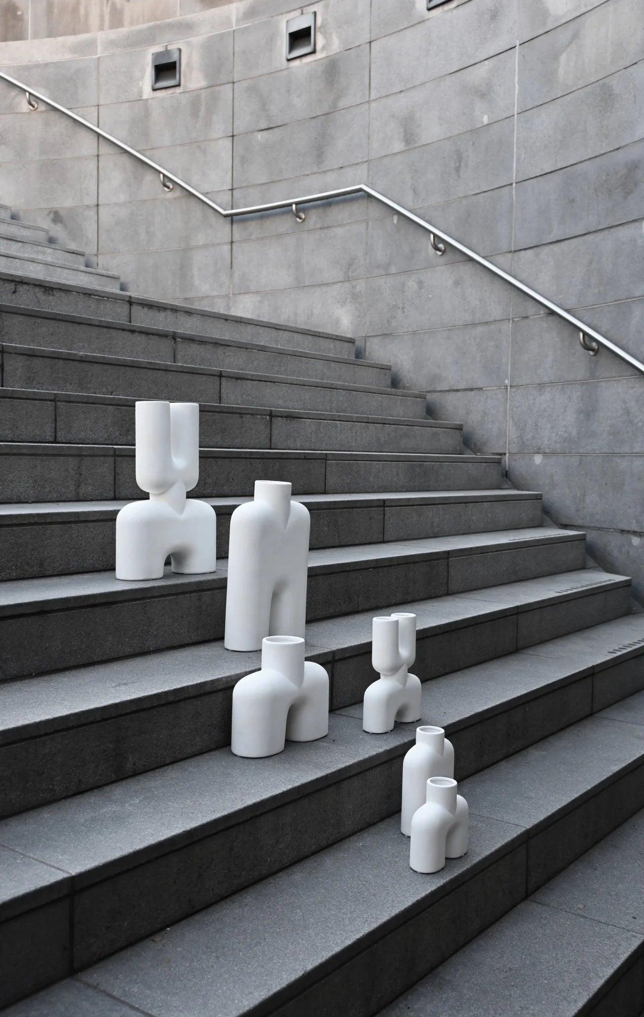 Wazon COBRA TALL BONE biały 101 Copenhagen Eye on Design