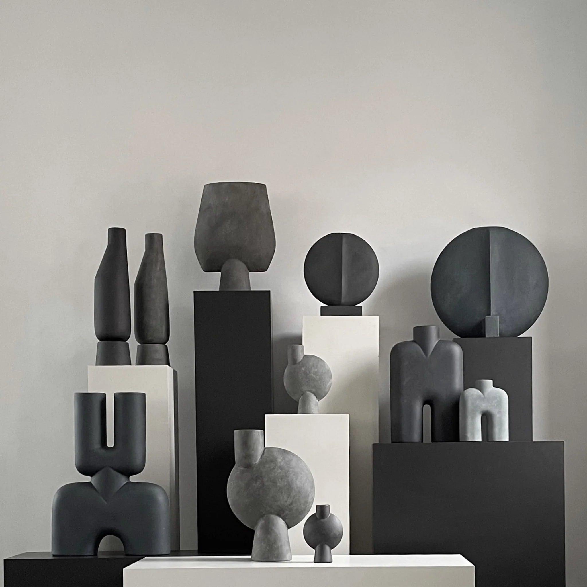 Wazon COBRA TALL ciemnobrązowy 101 Copenhagen Eye on Design