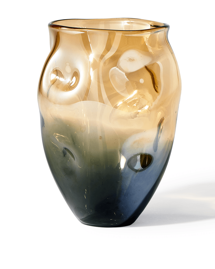 Wazon COLLISION bursztynowy Pols Potten Eye on Design