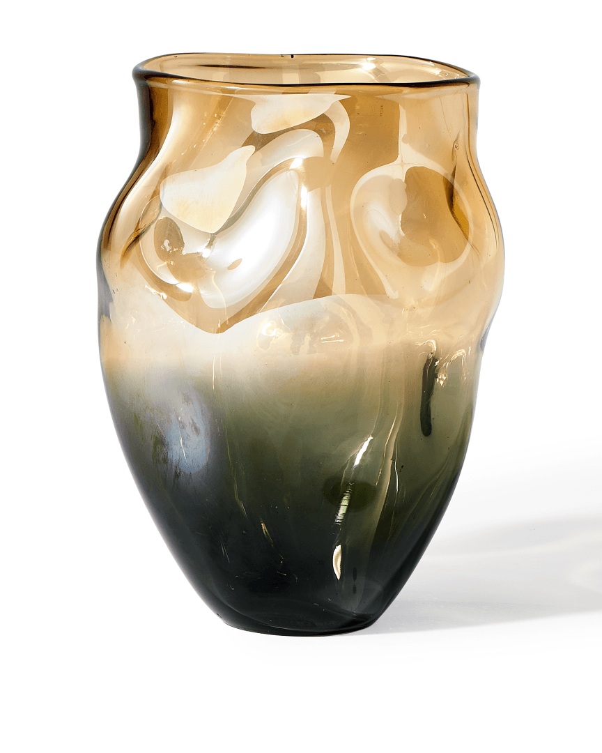 Wazon COLLISION bursztynowy Pols Potten Eye on Design