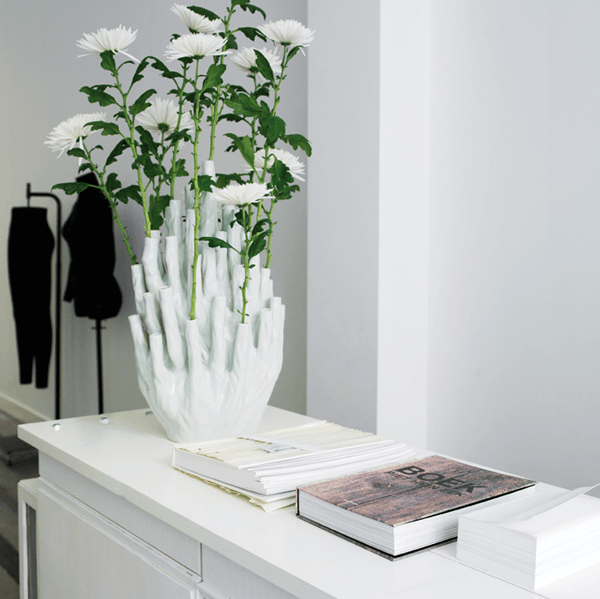 Wazon CORAL 50-TULIPS biały Pols Potten Eye on Design