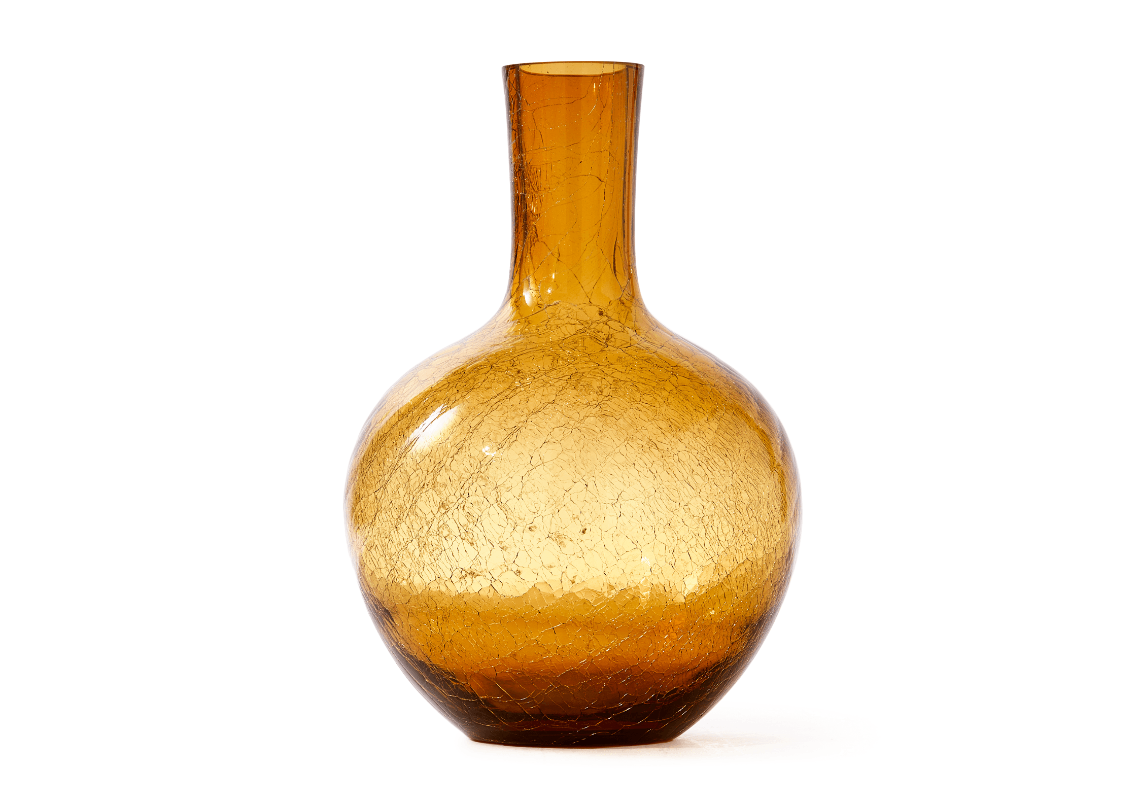 Wazon CRACKLED GLASS miodowy Pols Potten Eye on Design