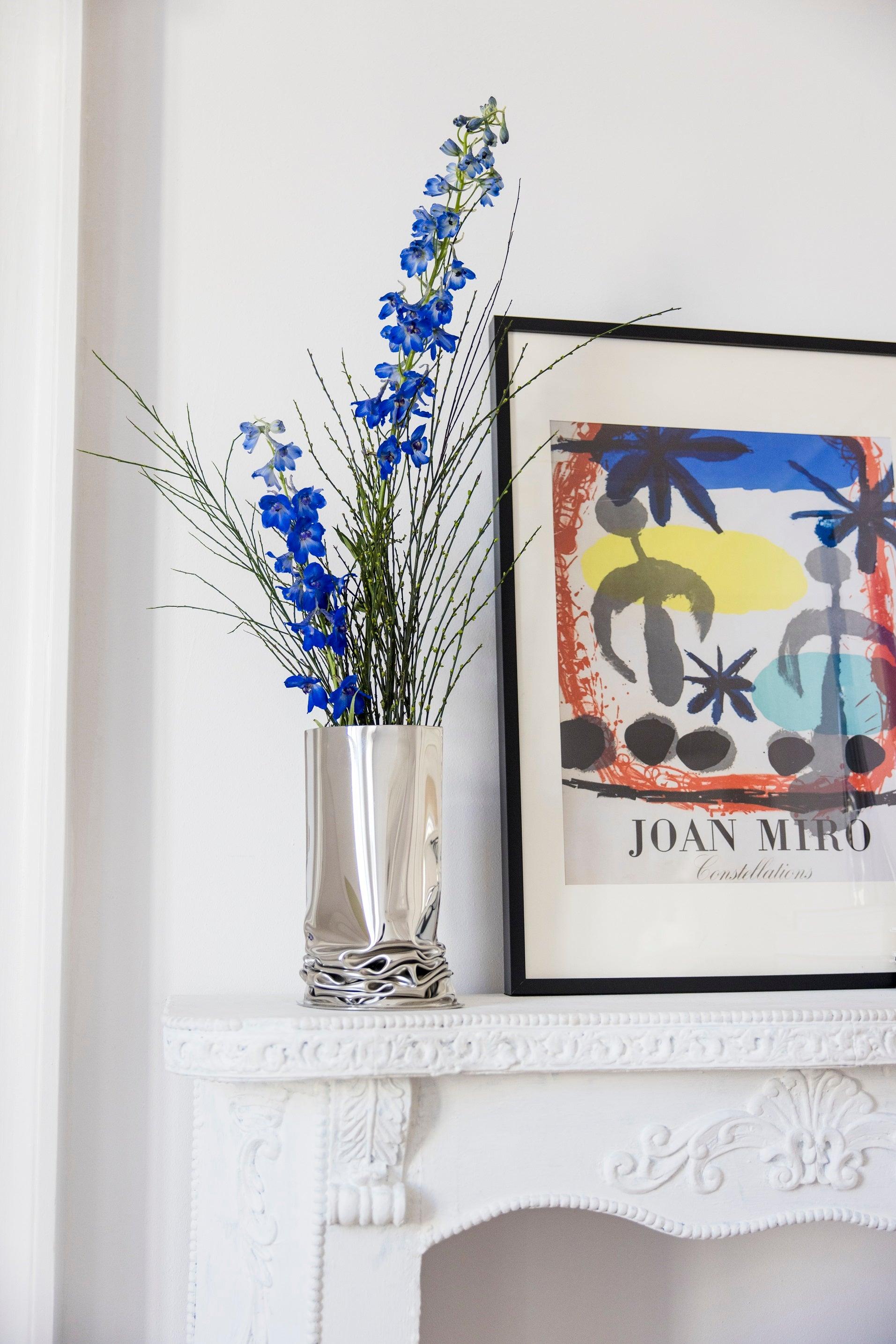 Wazon CRASH inox Zieta Studio Eye on Design