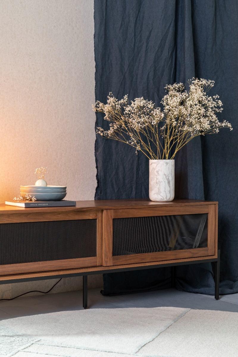 Wazon FAJEN biały marmur Zuiver Eye on Design