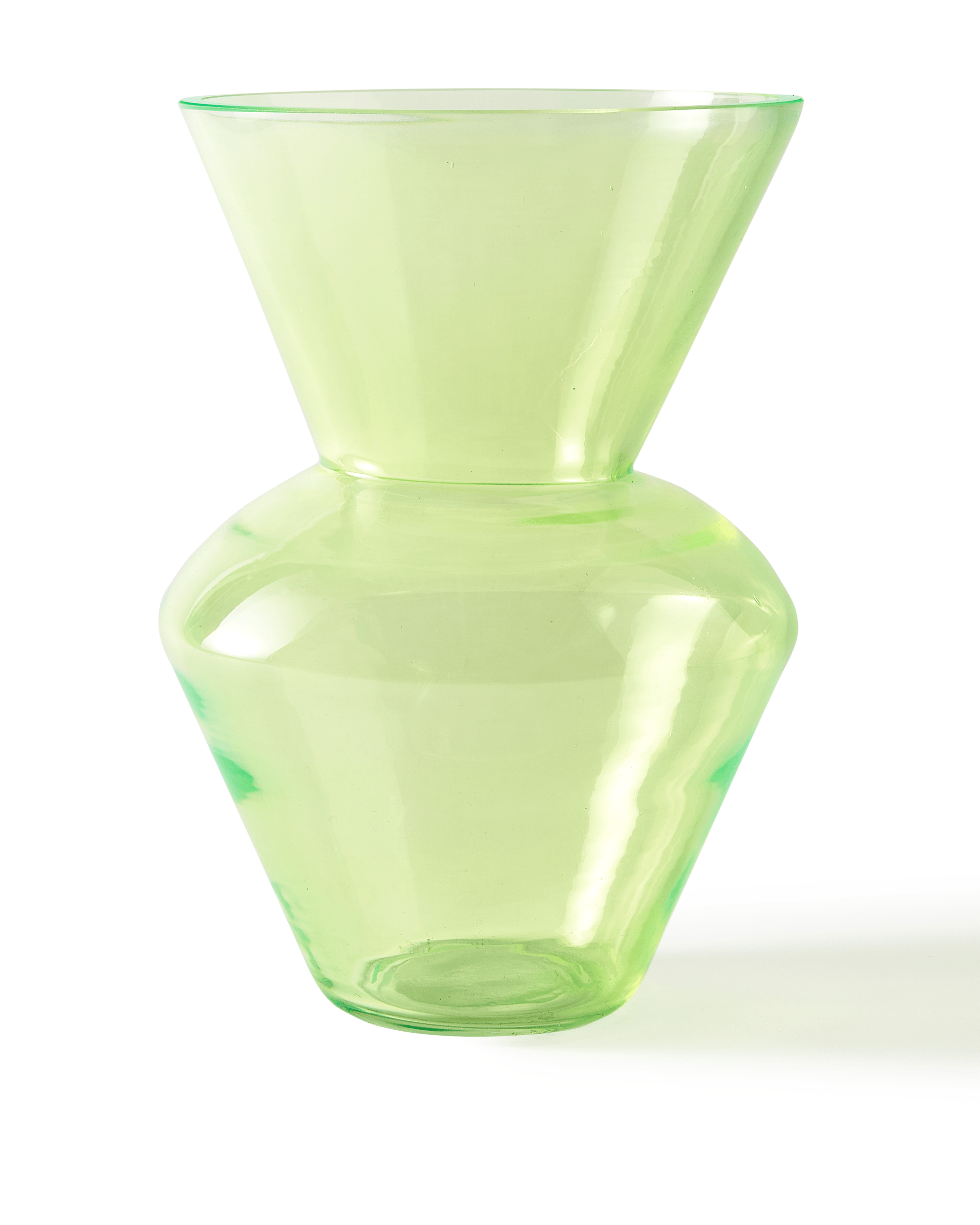 Wazon FAT NECK limonkowy zielony Pols Potten Eye on Design