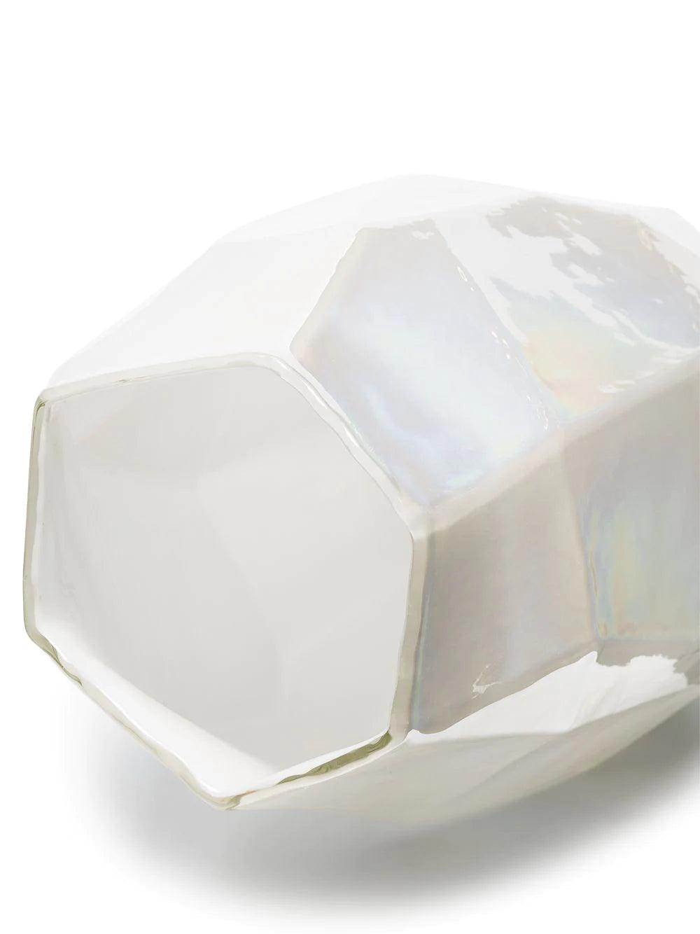 Wazon GRAPHIC LUSTER biały Pols Potten Eye on Design